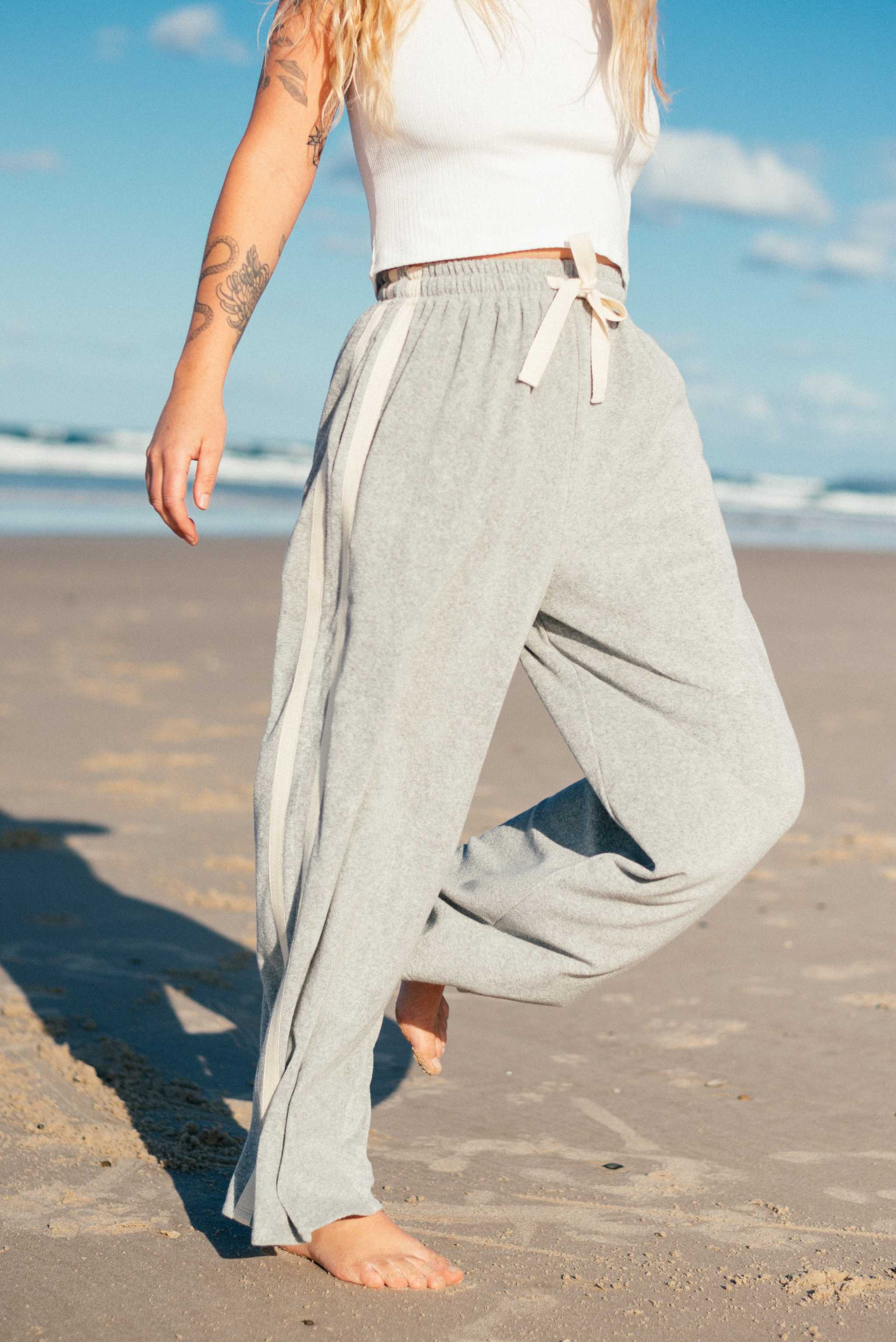 Atmosea Surf Pants - Marle Grey - Mount Longboards