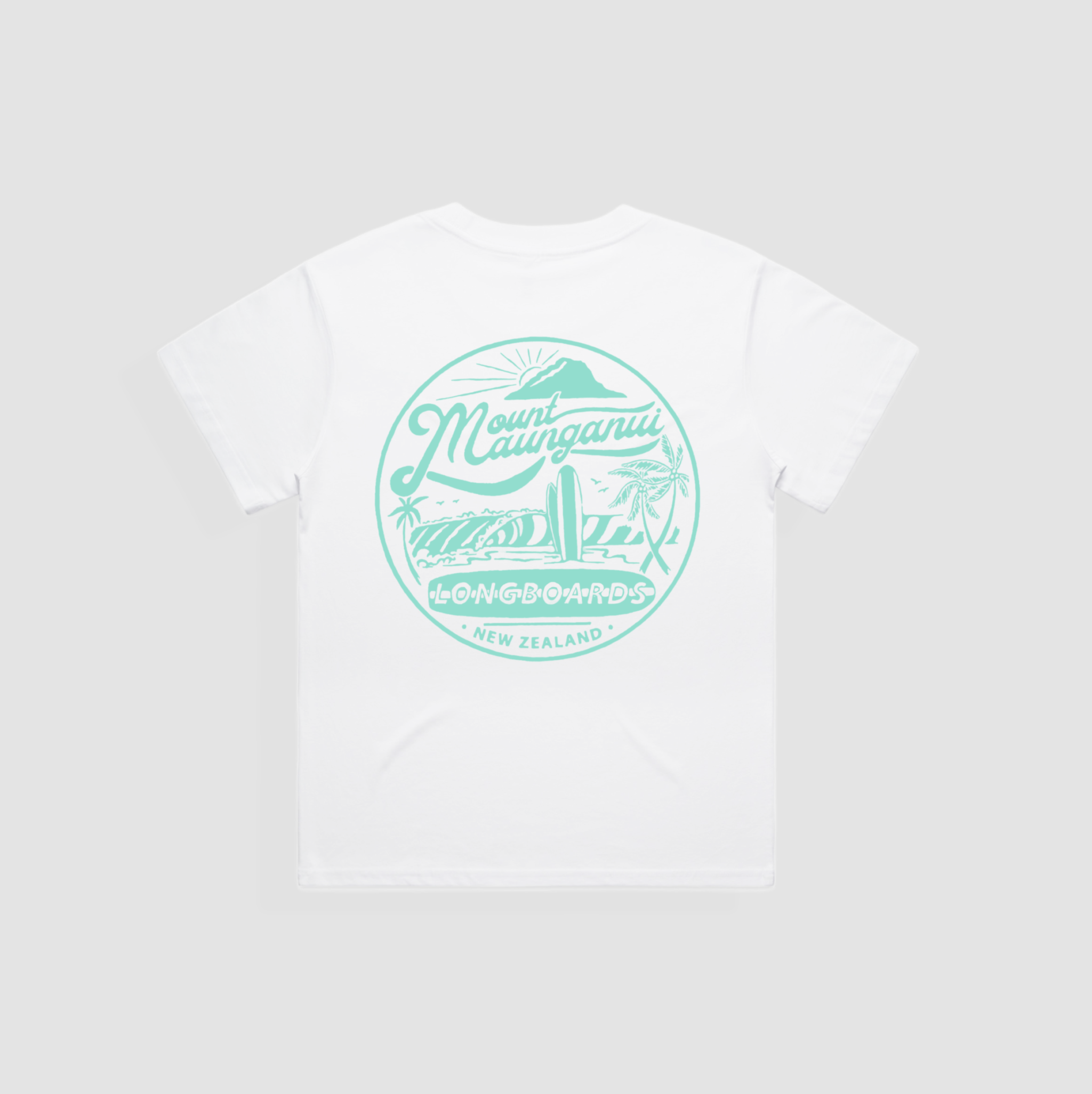 Mount Retro - Sea Foam - Mount Longboards