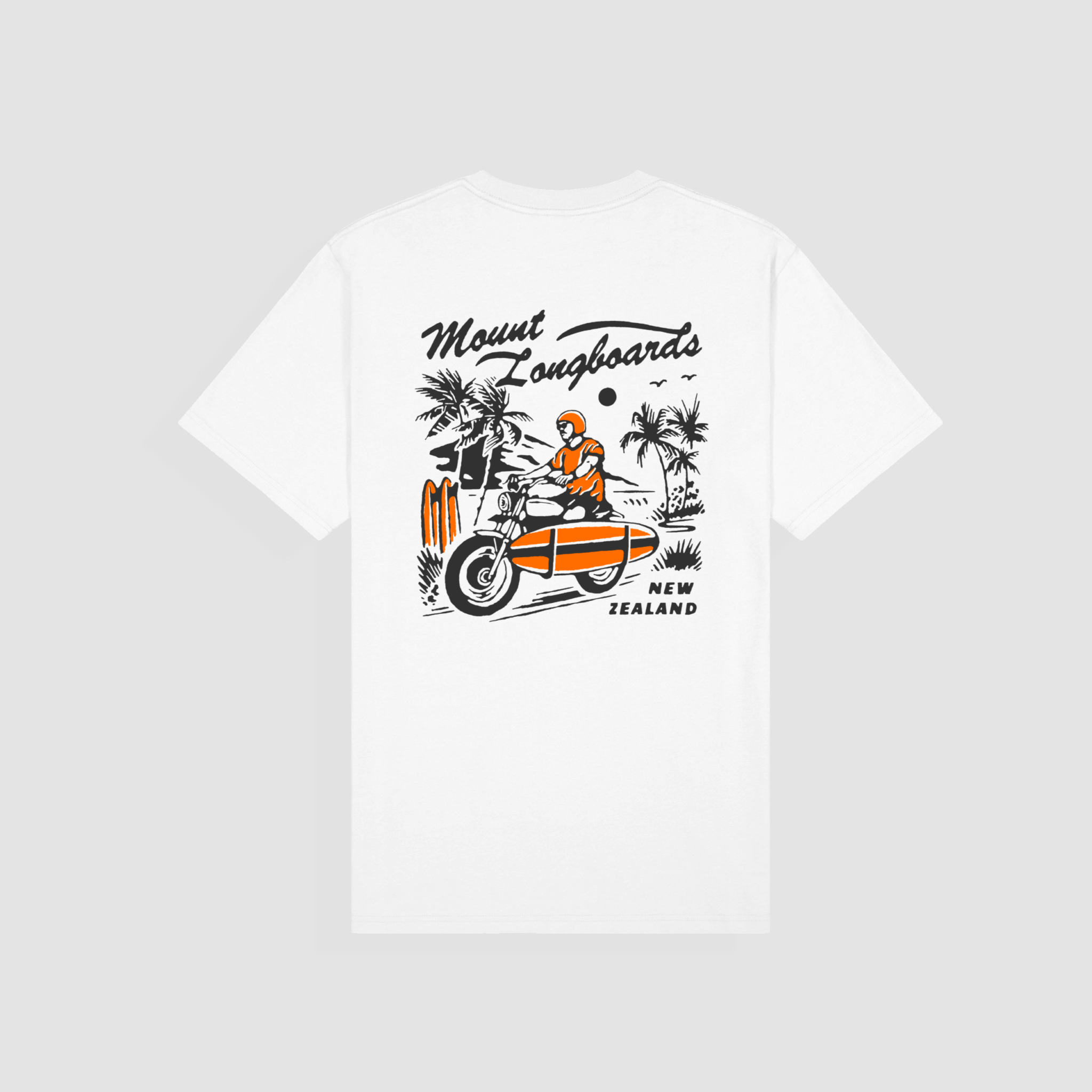 Maverick Surf Vintage - White - Mount Longboards