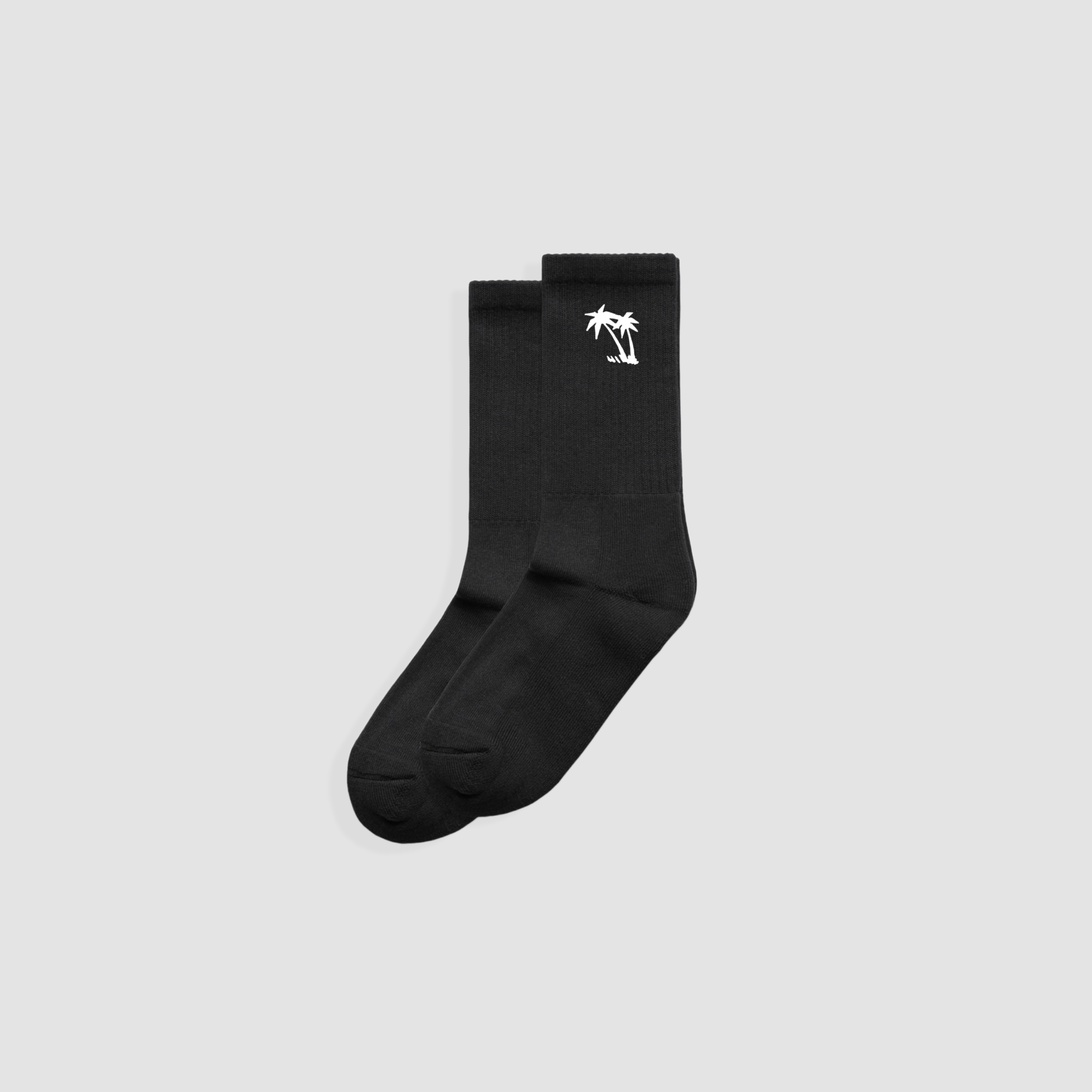 Basic Palm Sock - Black - Mount Longboards