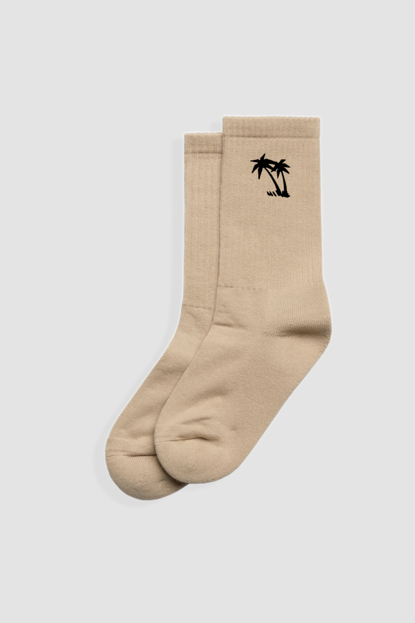 Basic Palm Sock - Sand - Mount Longboards