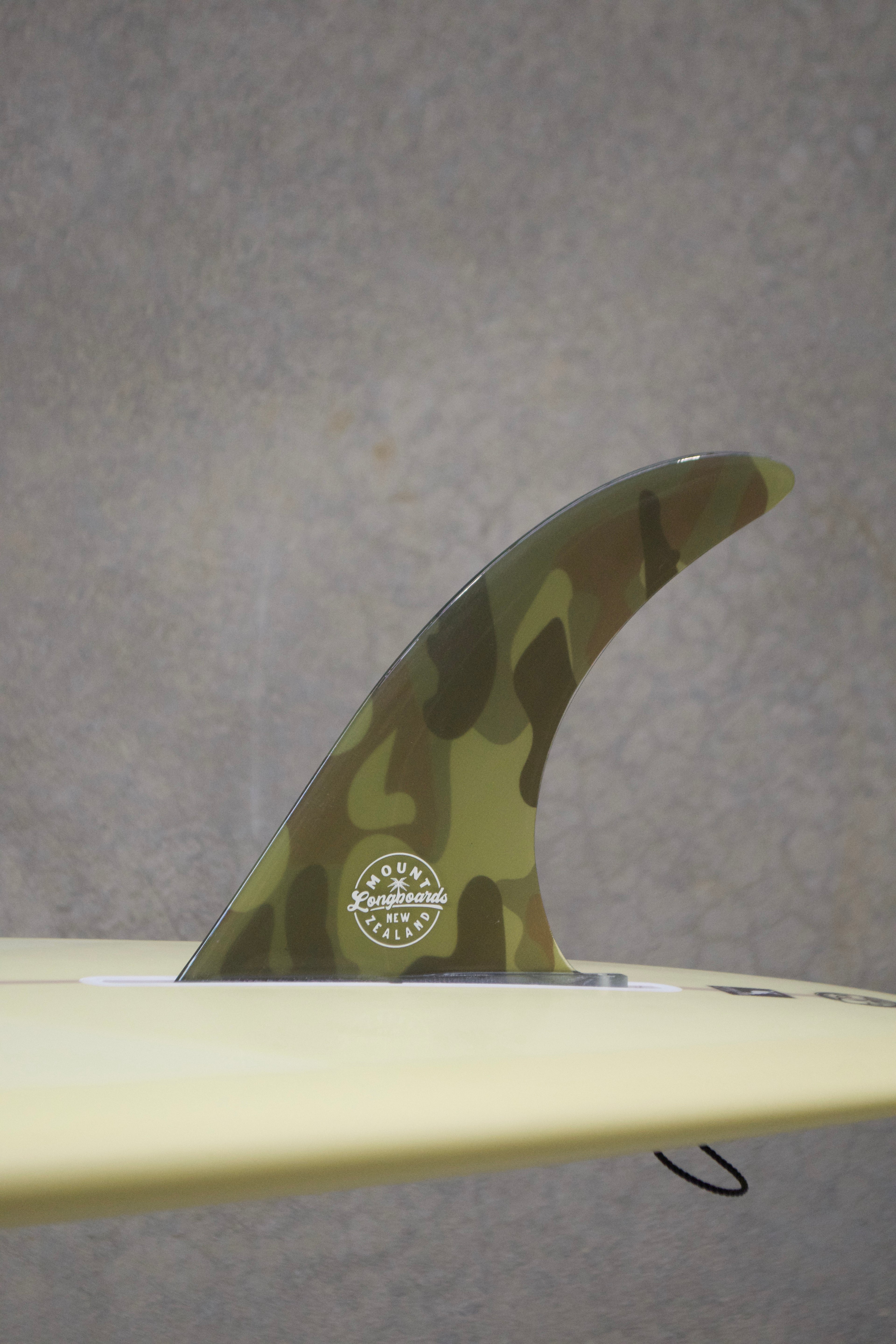 Camo Single Fin - Mount Longboards