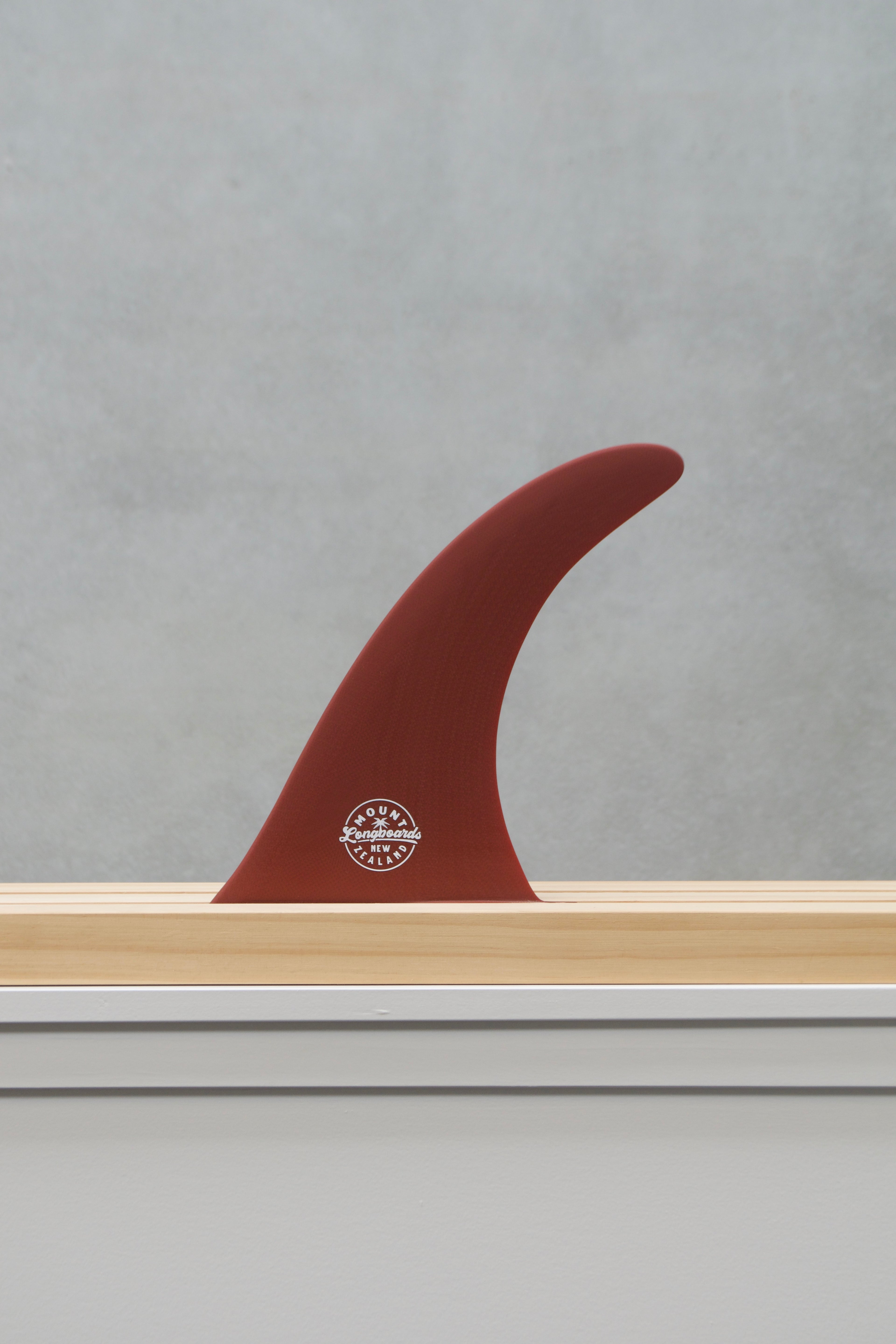 Chocolate Brown - Longboard Fin - Mount Longboards