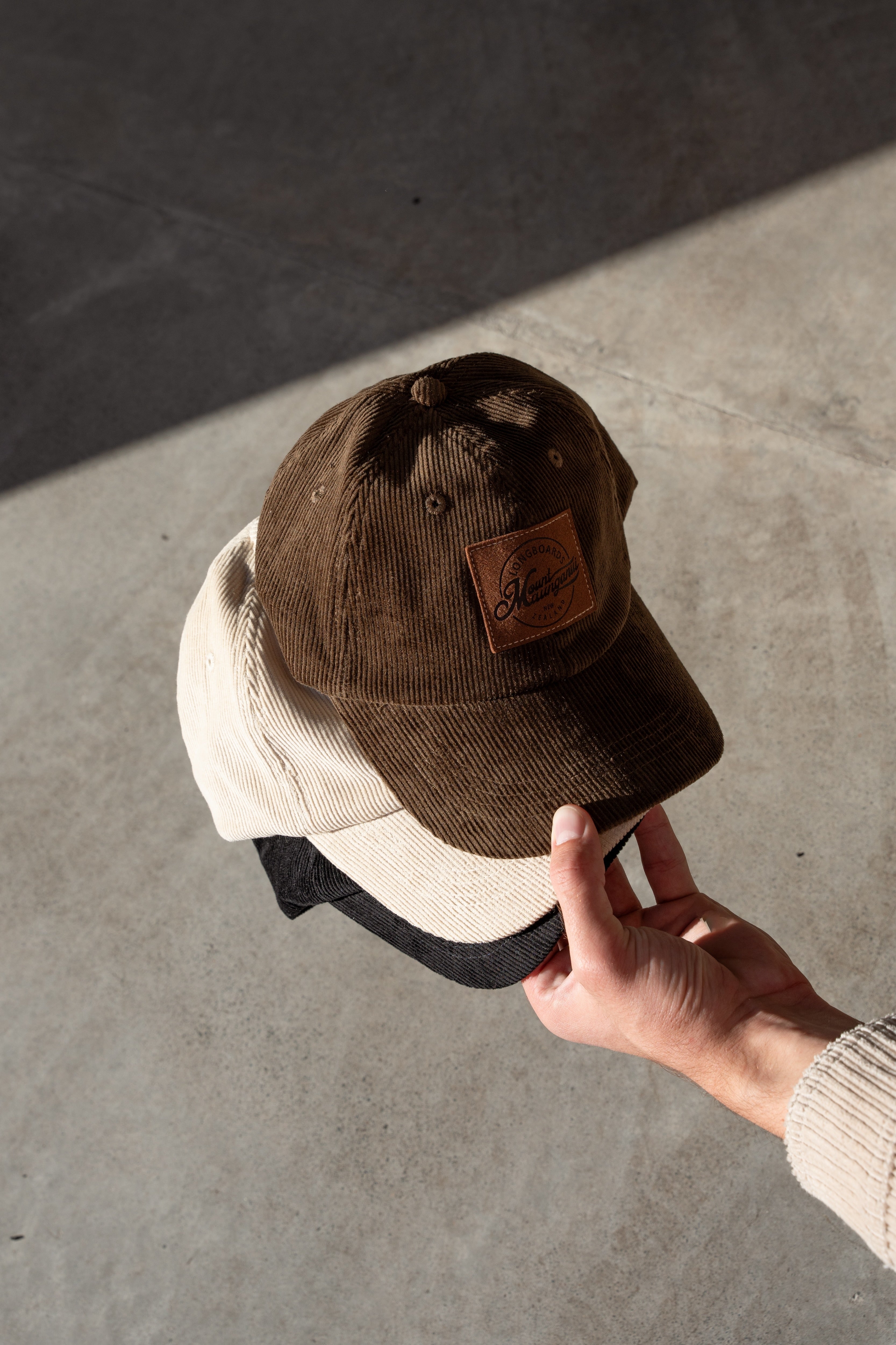Corduroy Cap - Khaki Brown - Mount Longboards