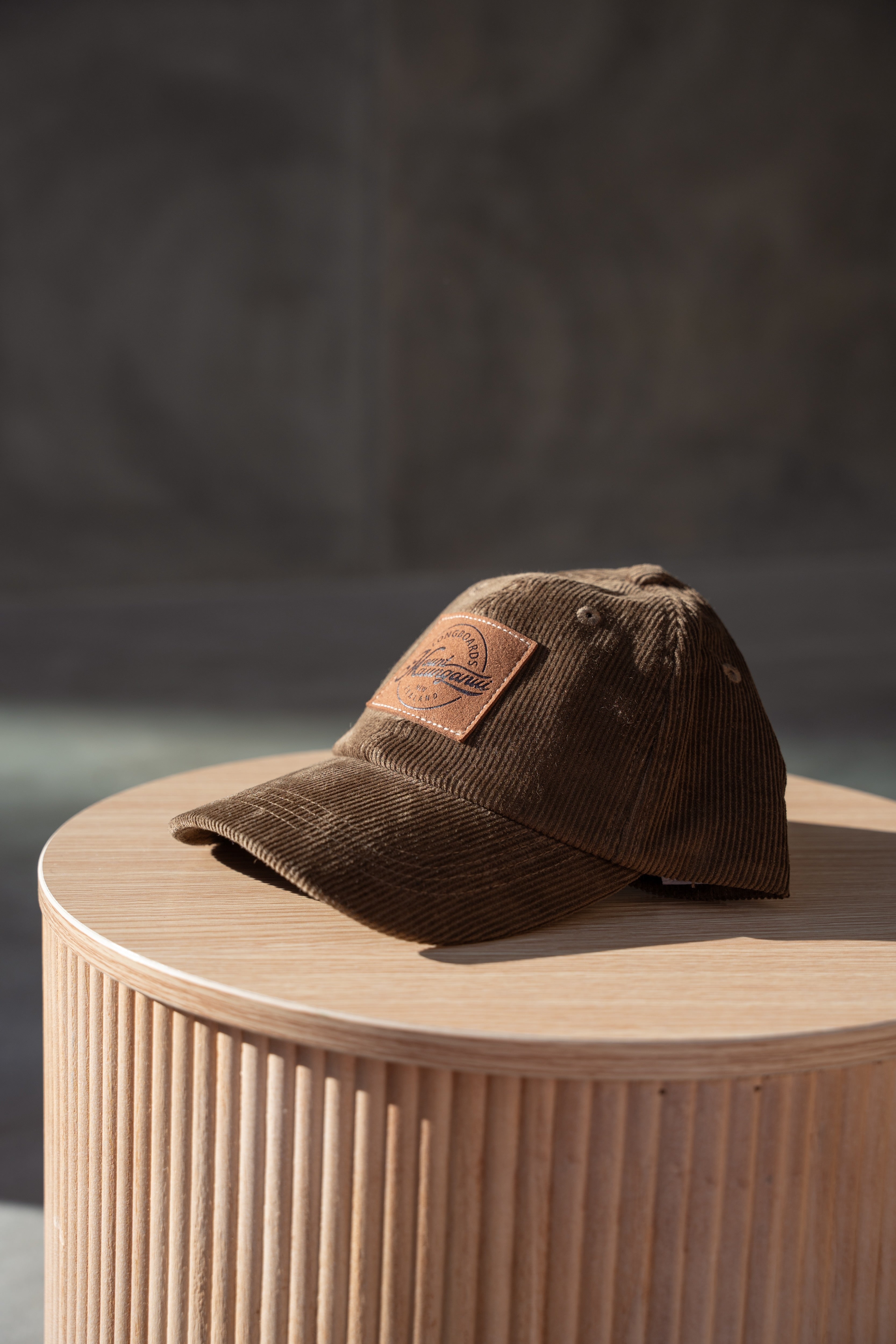 Corduroy Cap - Khaki Brown - Mount Longboards