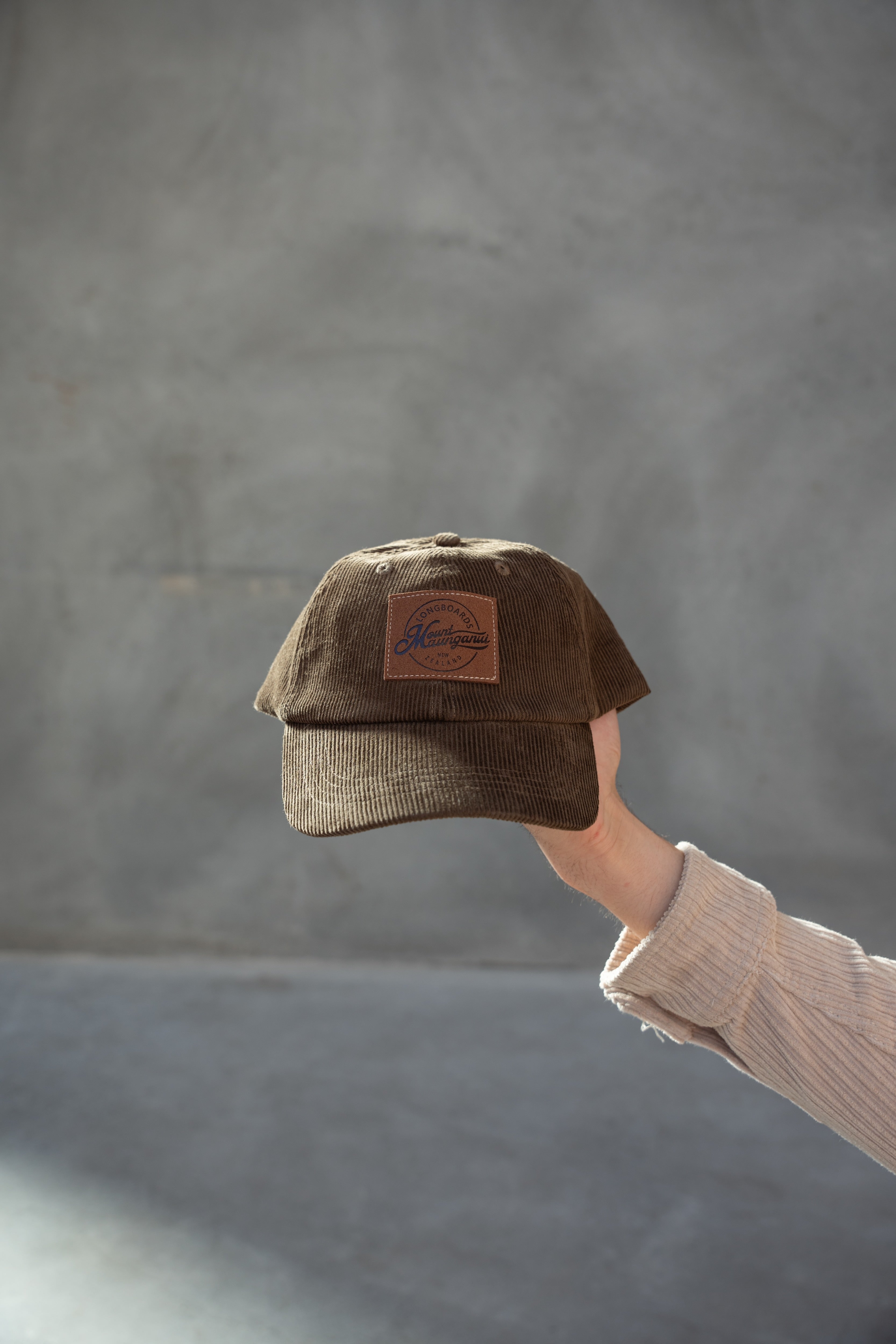 Corduroy Cap - Khaki Brown - Mount Longboards