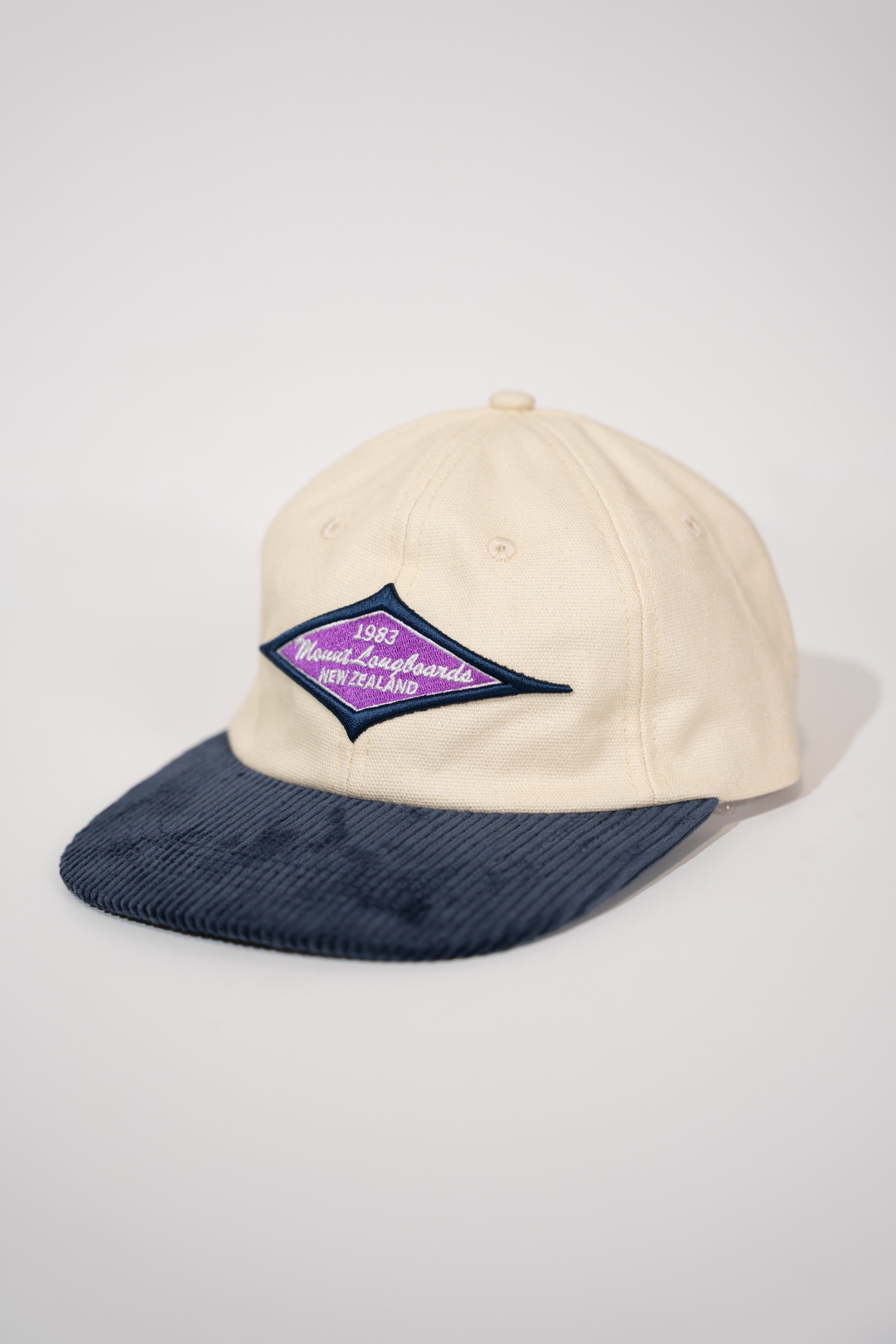 Diamond 6 Panel Cap - Mount Longboards