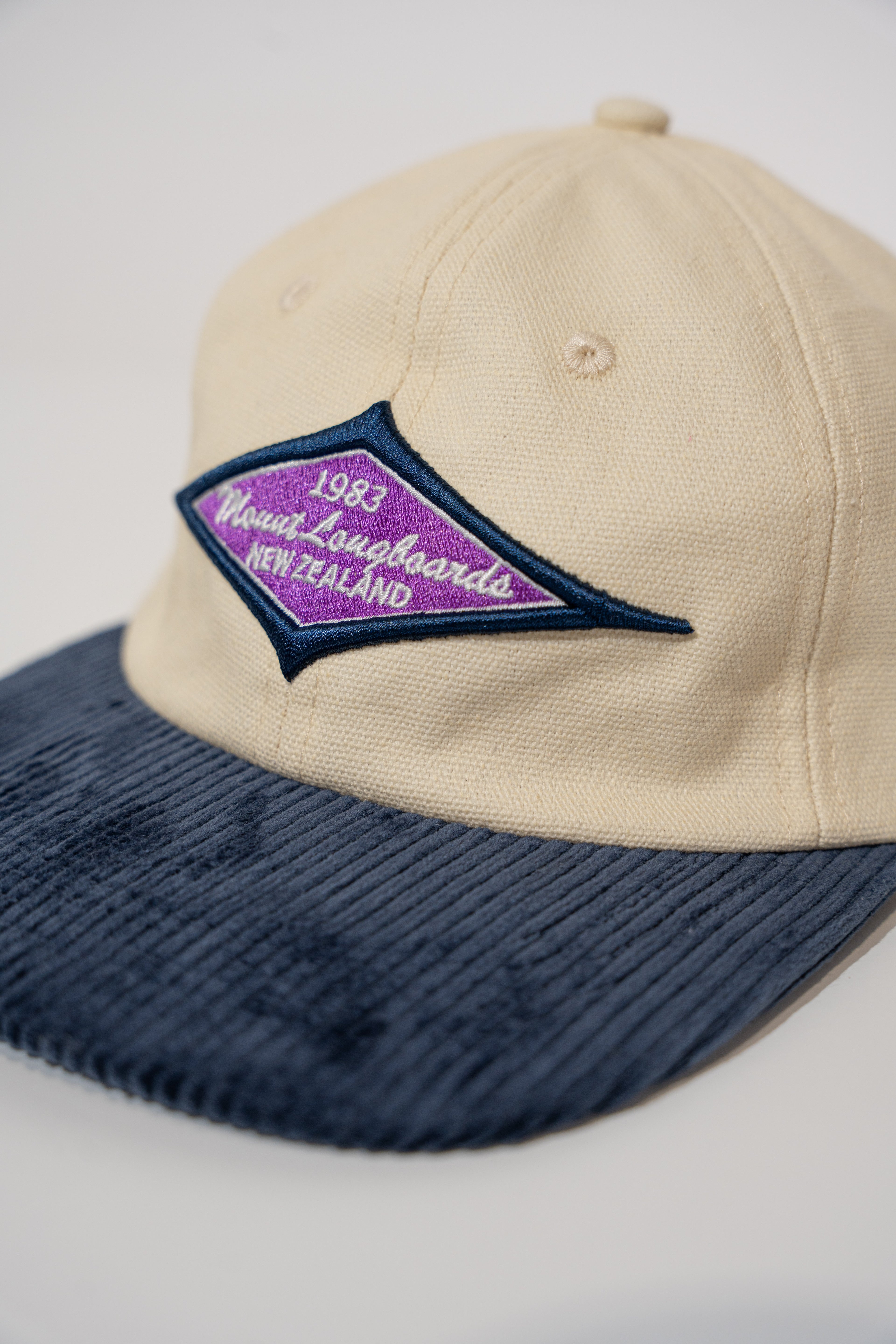 Diamond 6 Panel Cap - Mount Longboards