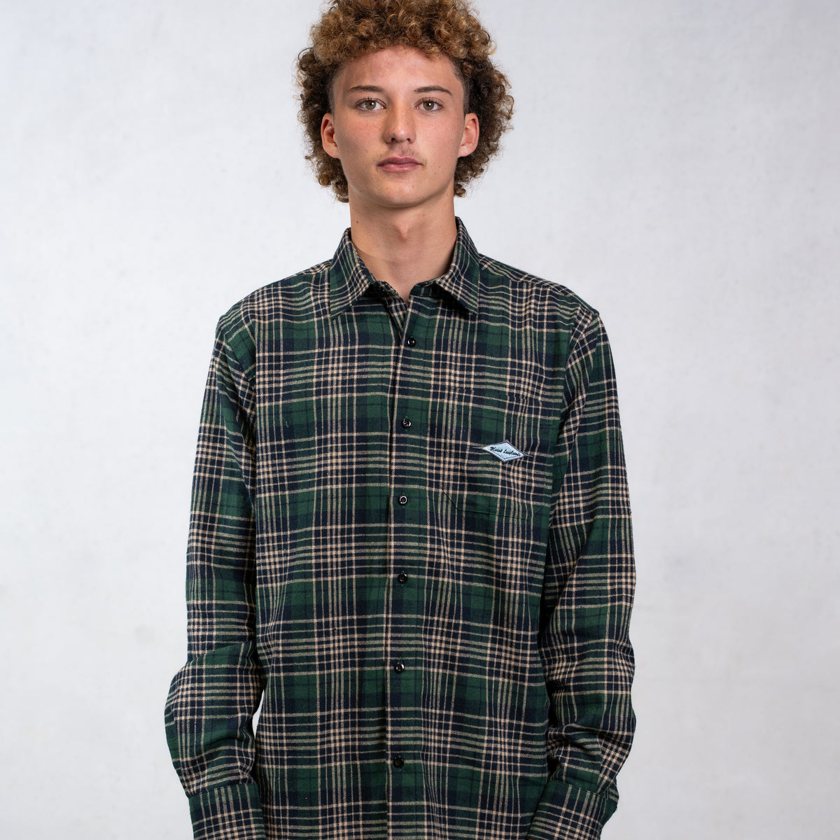 Green Plaid Flannel Shirt Mount Longboards — free download