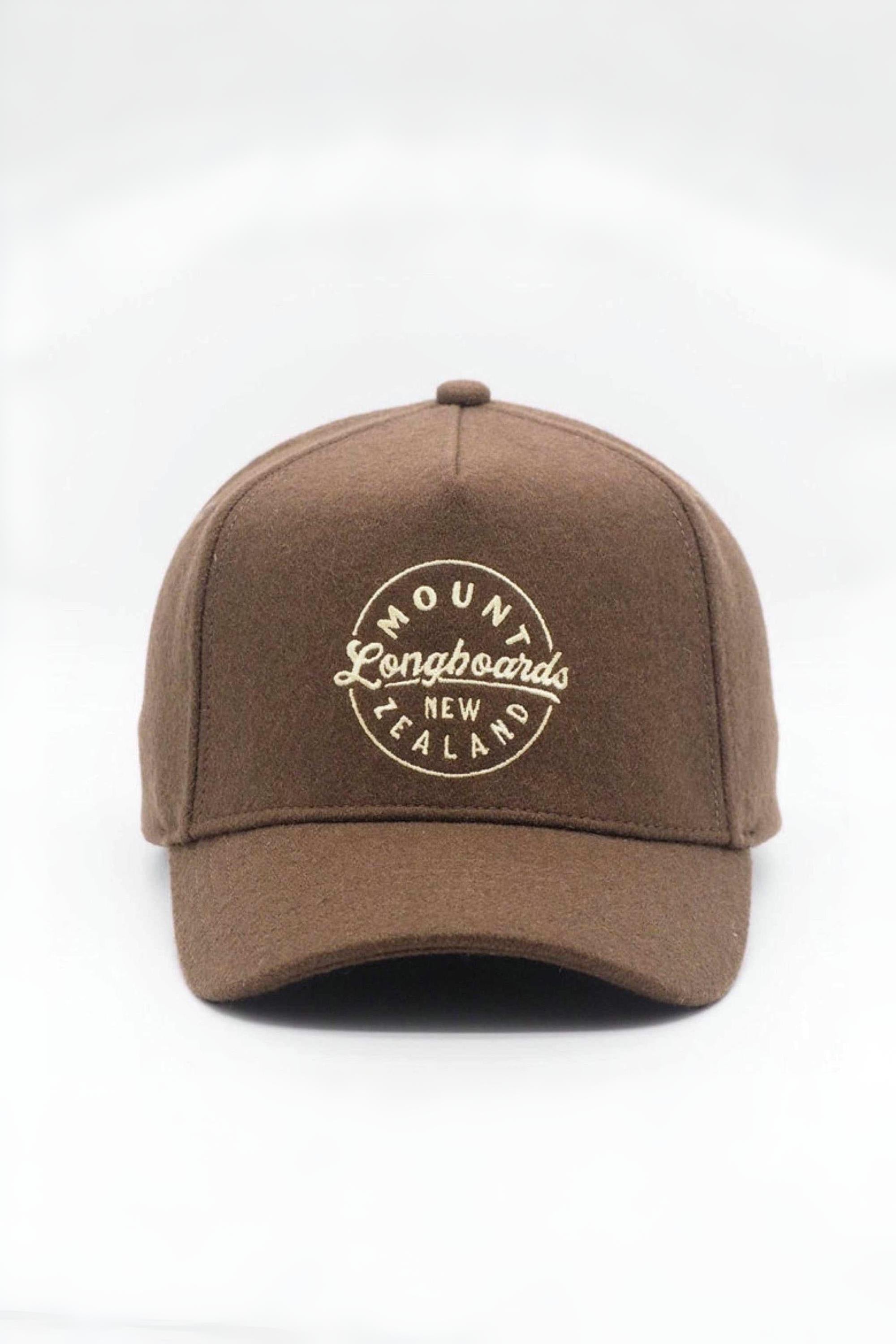 Heritage Wool Cap - Chocolate - Mount Longboards