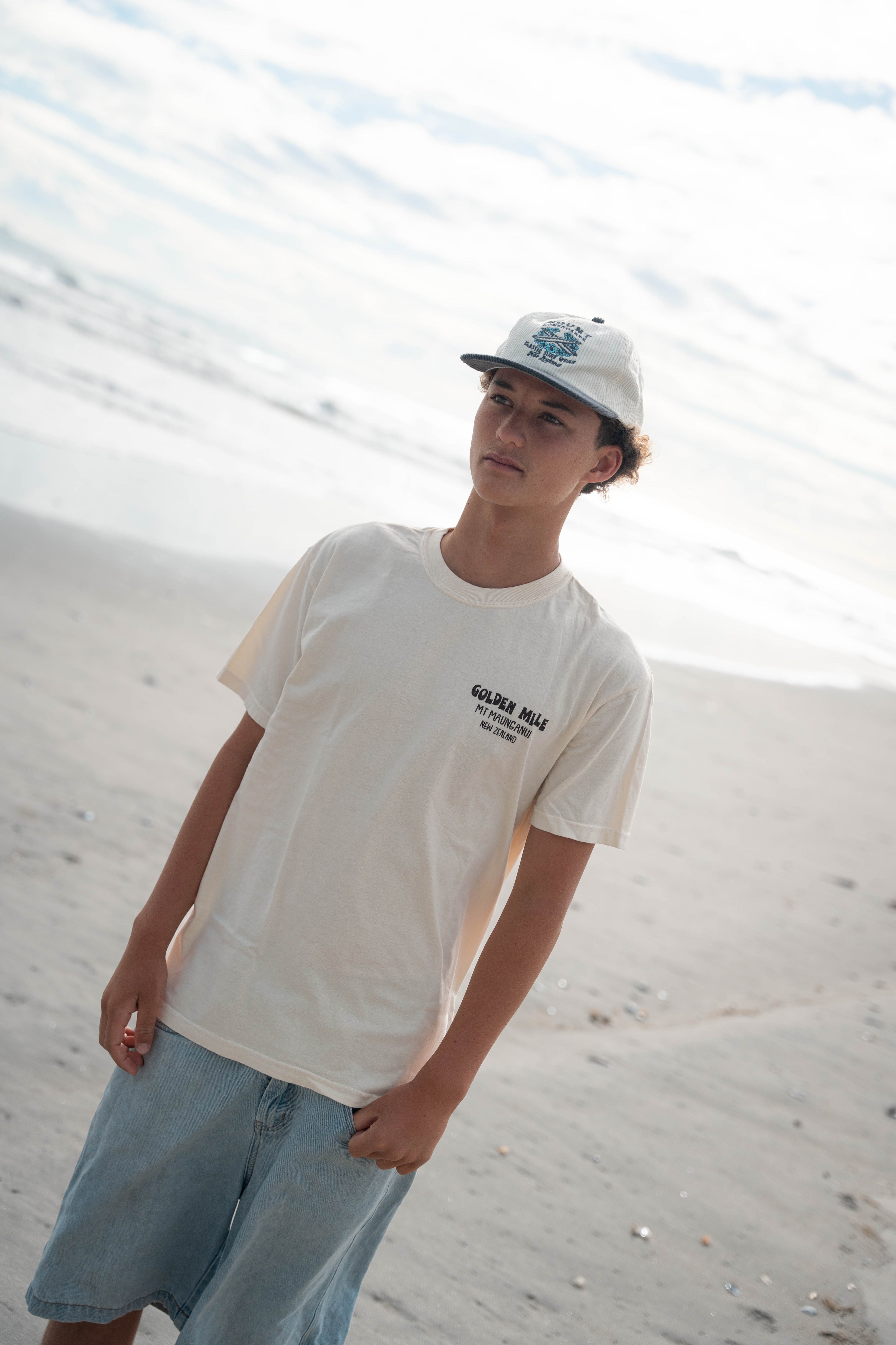 Hibiscus 6 Panel Corduroy Cap - Mount Longboards