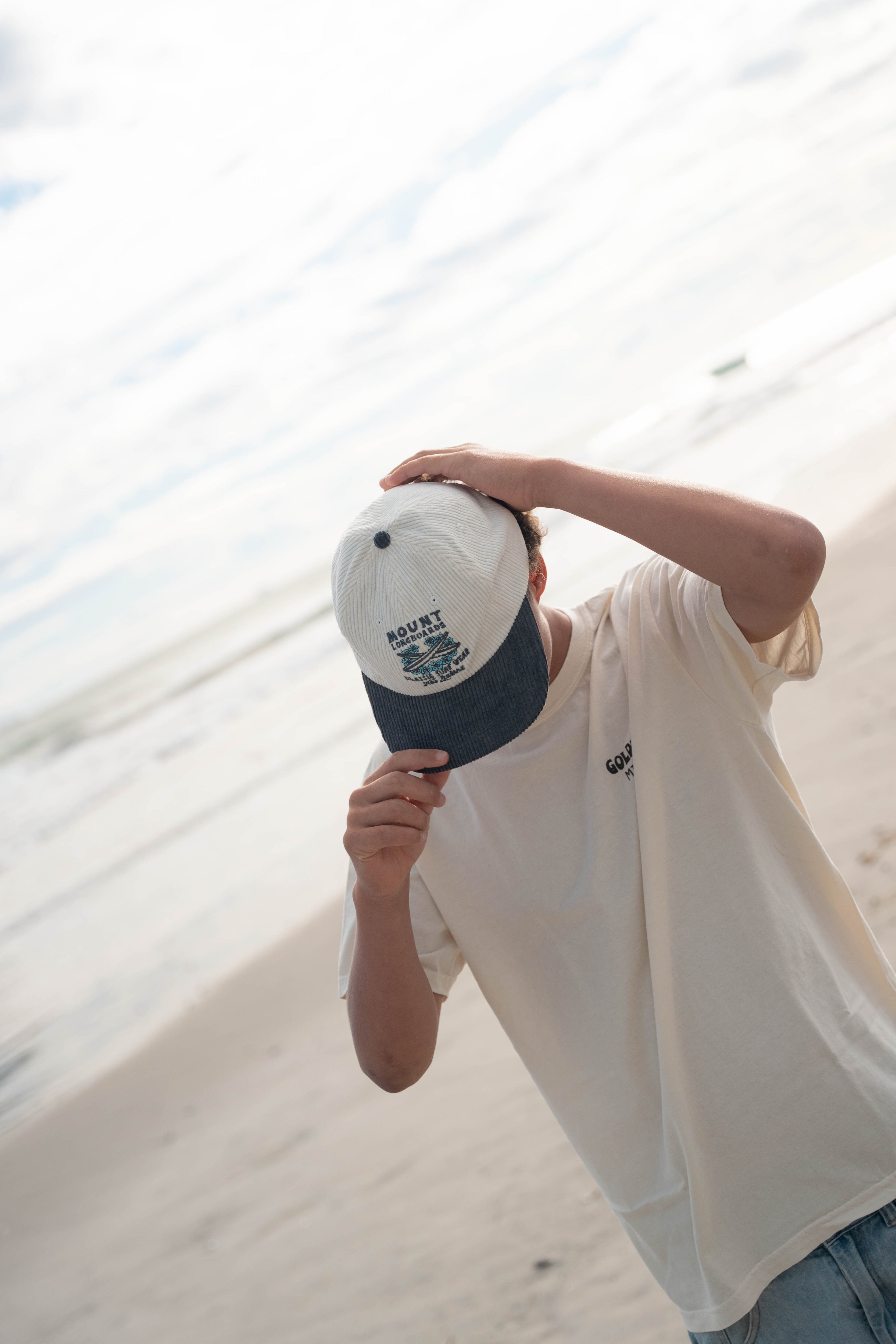 Hibiscus 6 Panel Corduroy Cap - Mount Longboards