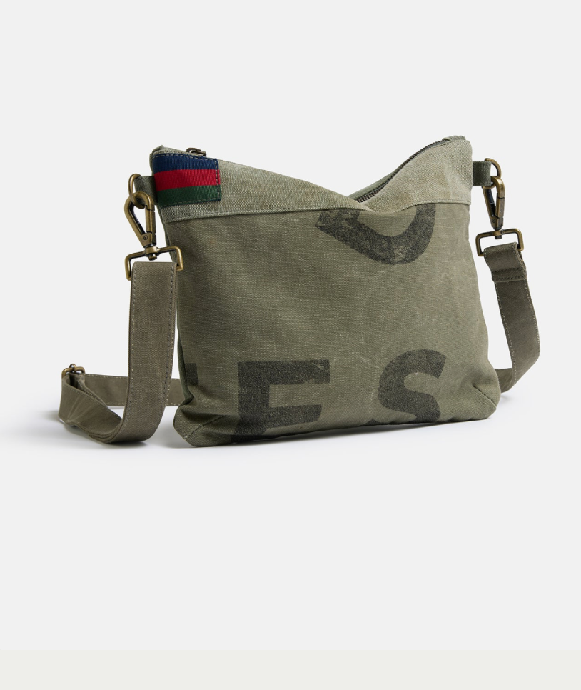 Land of Mates Clutch | Upcycled | Khaki - Mount Longboards