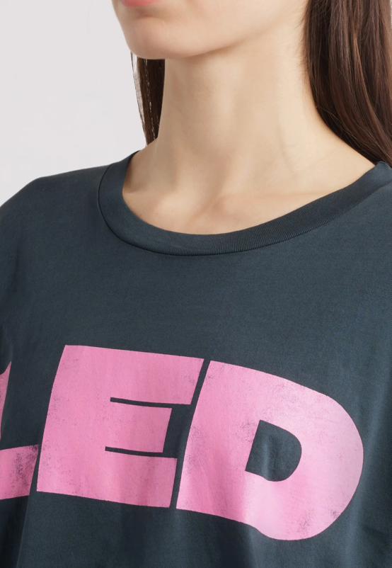 Led Zeppelin Vintage Black Merch Tee - Mount Longboards