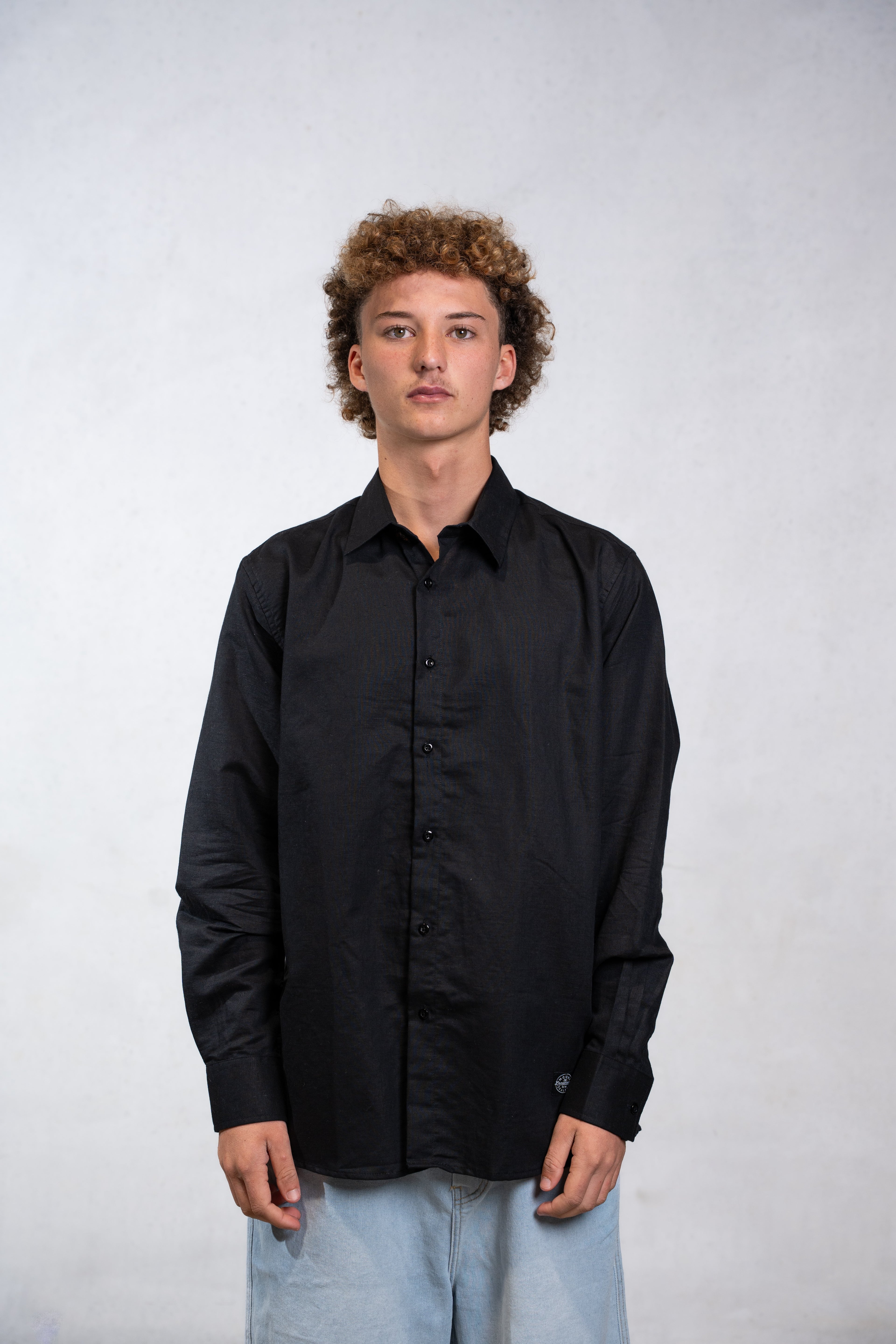 Longboard Classic Shirt - Black - Mount Longboards