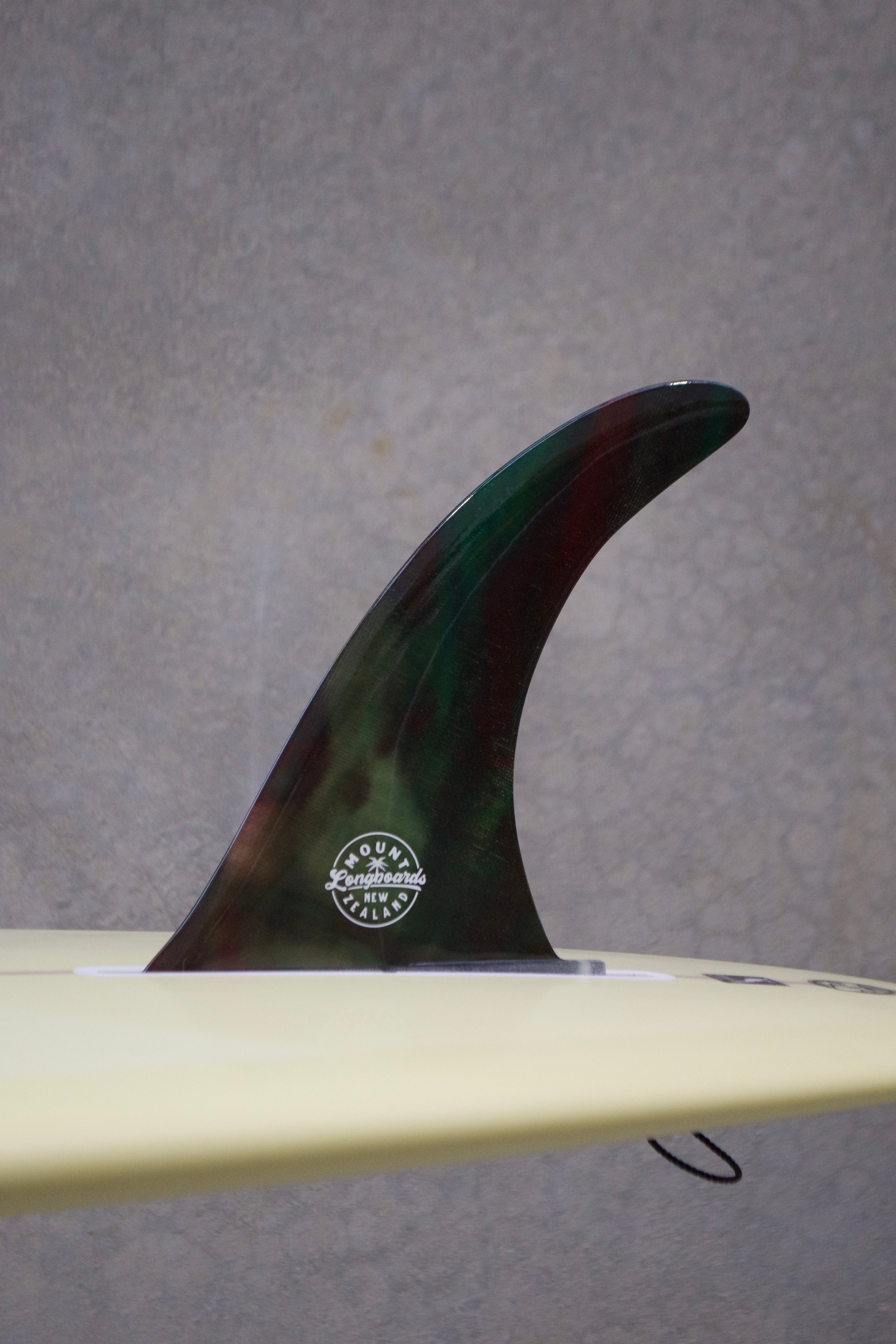 Marbled 70's Vibes Fin - Mount Longboards