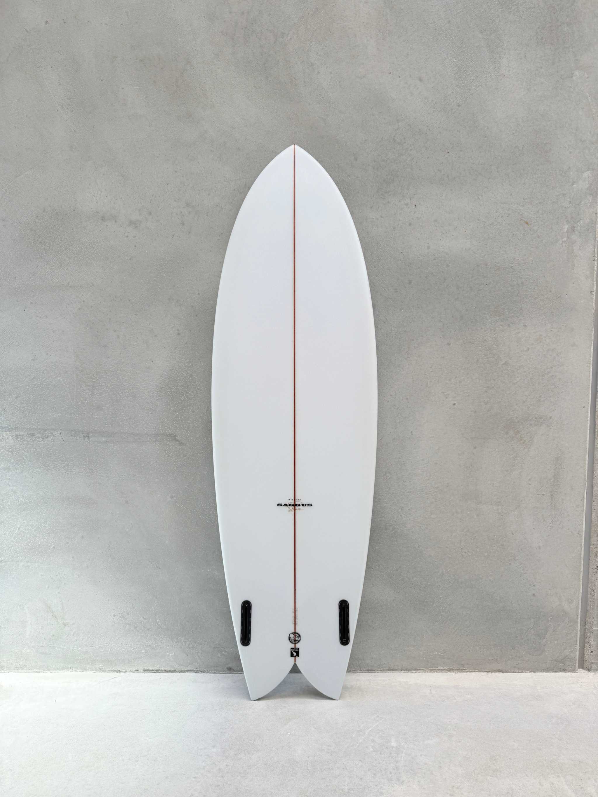 Michael Saggus 5’10 Fish - Mount Longboards