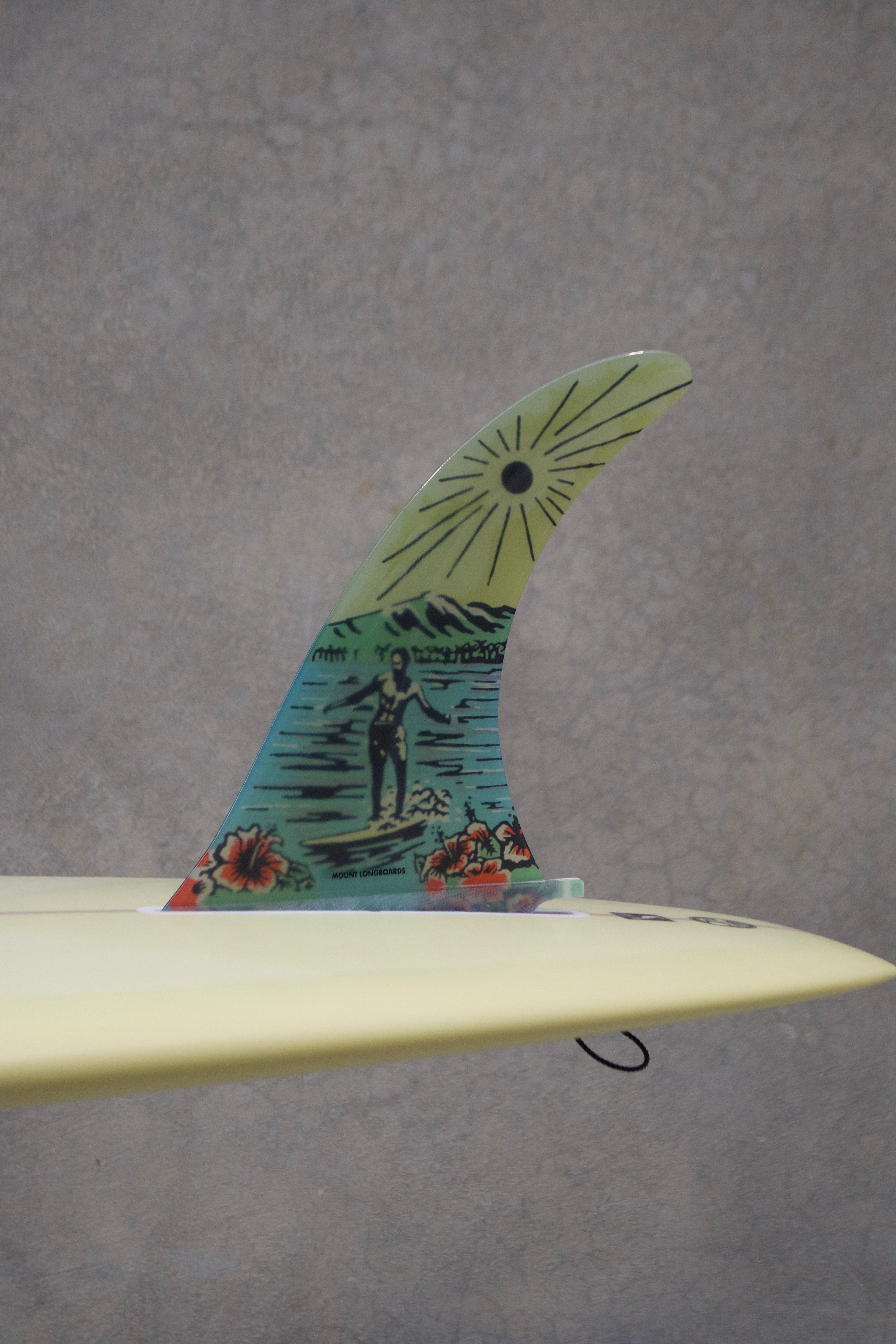 Mount Longboards Vintage Fin - Mount Longboards