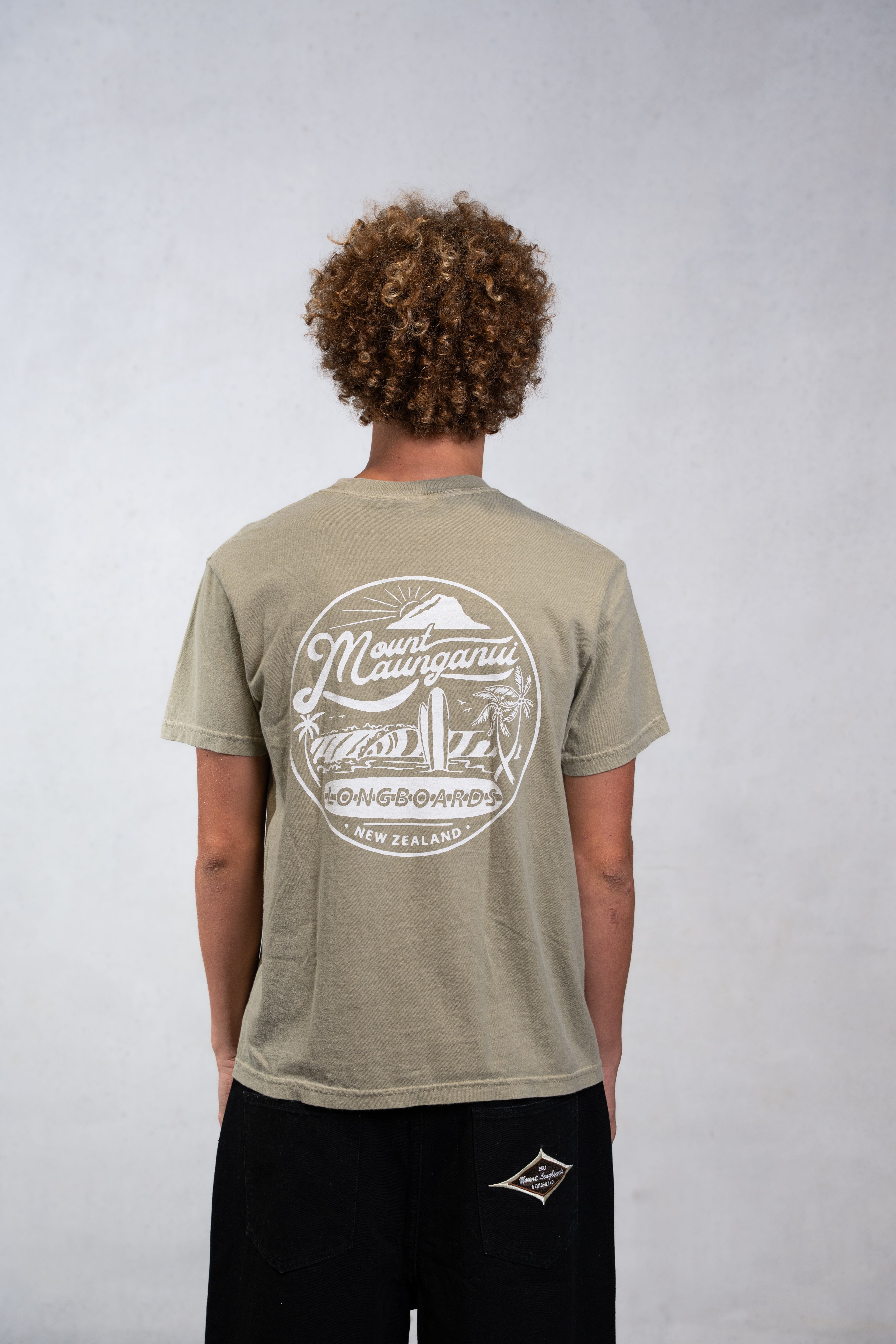 Mount Retro - Washed Olive - Mount Longboards