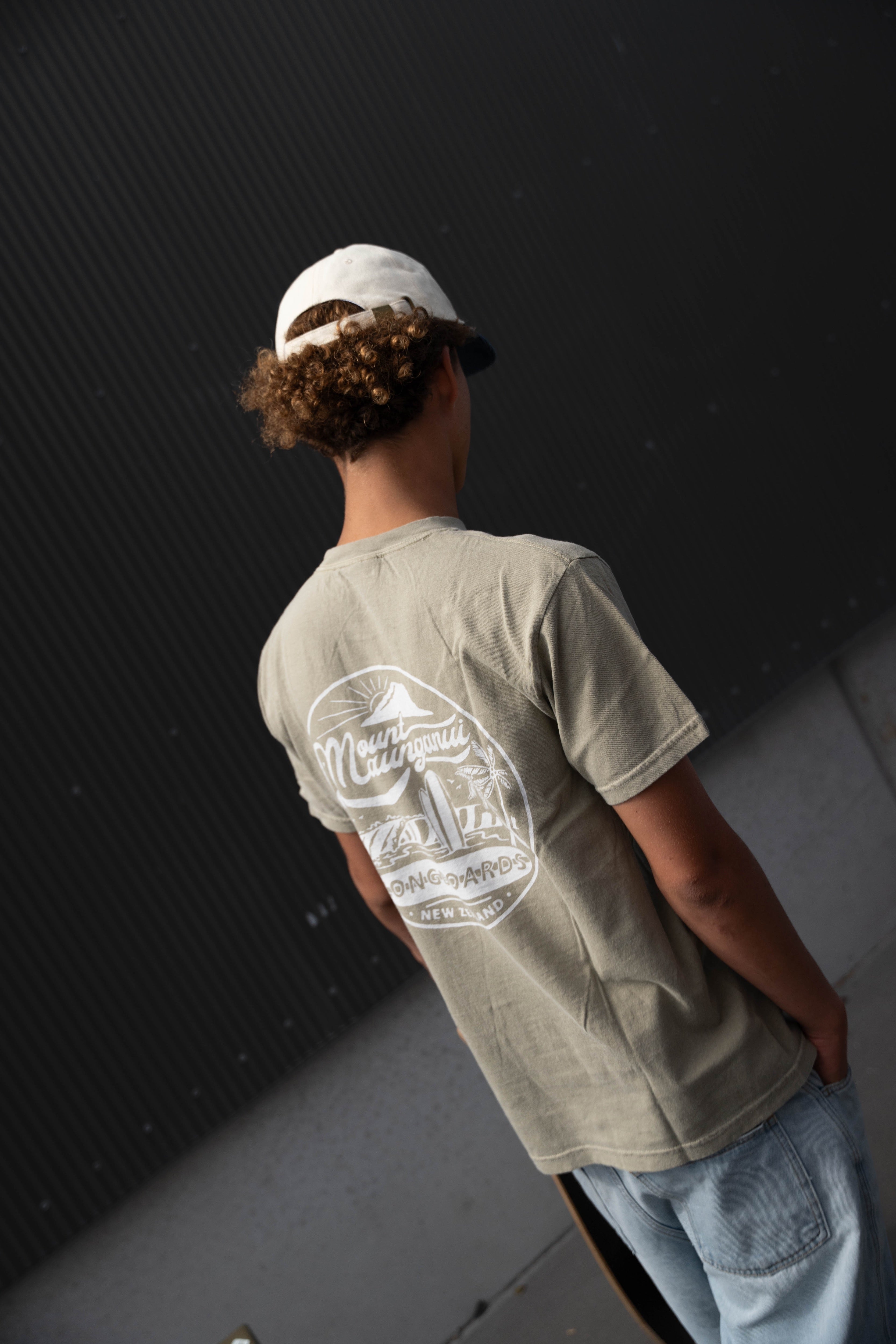 Mount Retro - Washed Olive - Mount Longboards