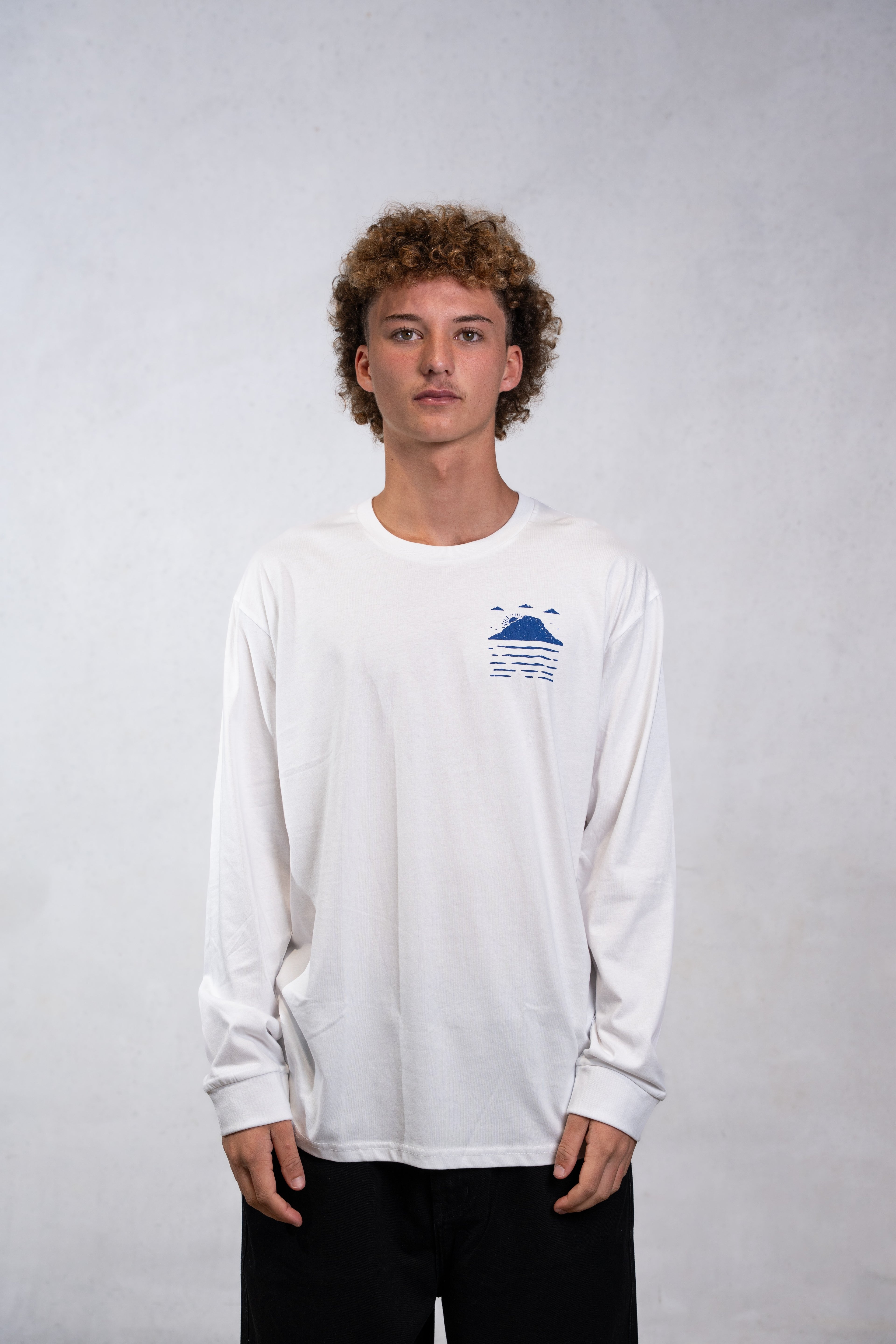 Mount Surf Poster - White - Mount Longboards