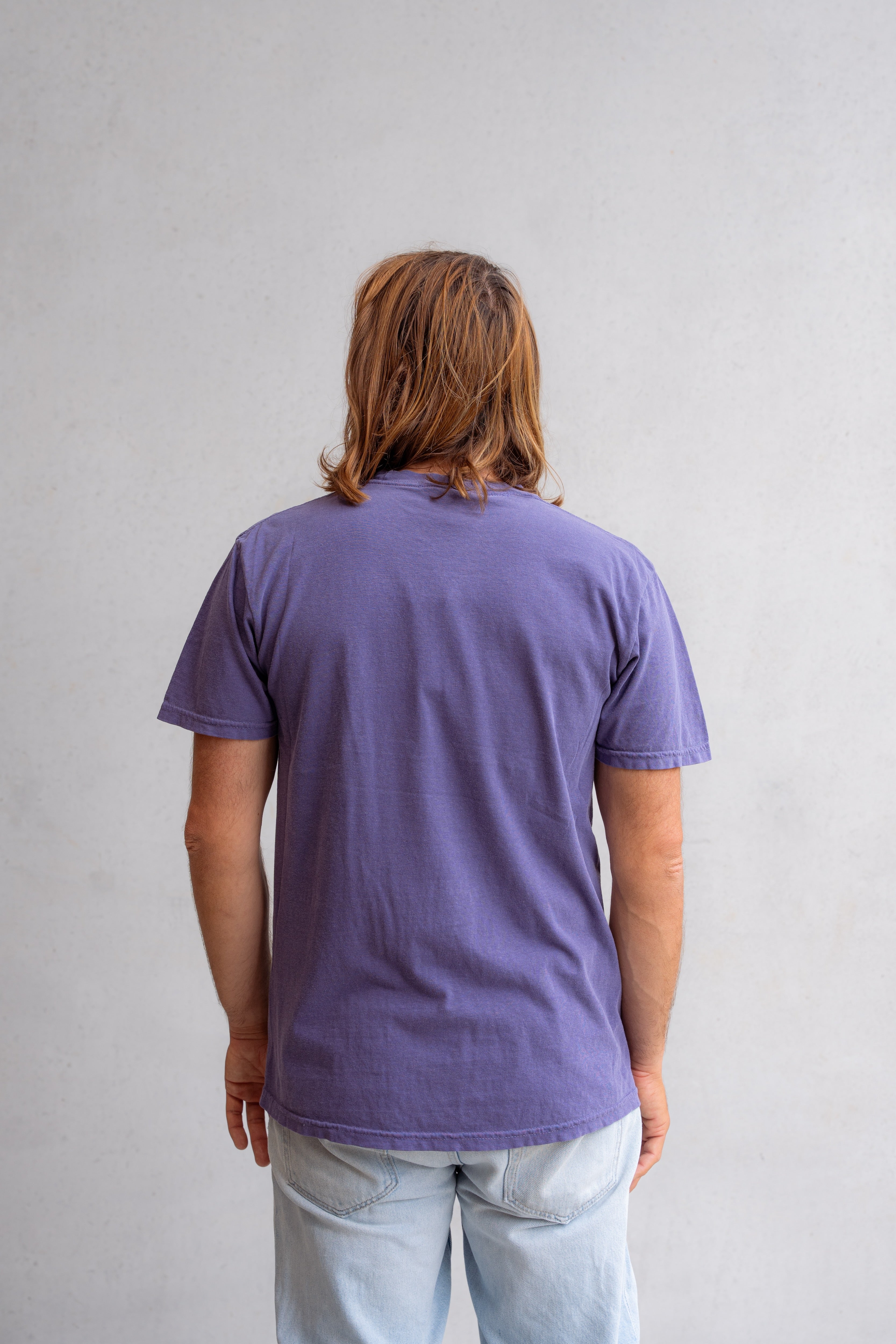 Mounties Tee - Grape - Mount Longboards