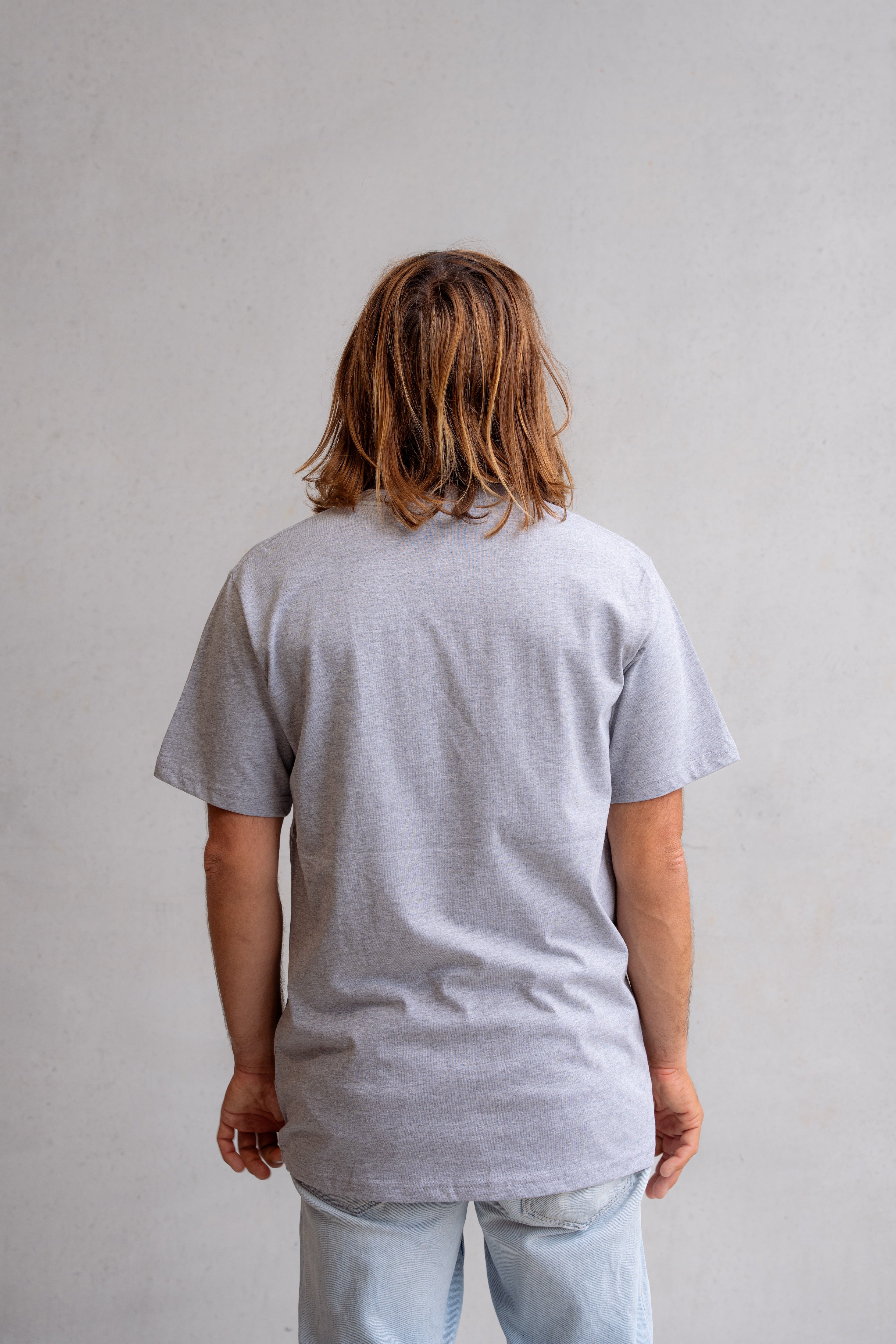 Mounties Tee - Grey - Mount Longboards
