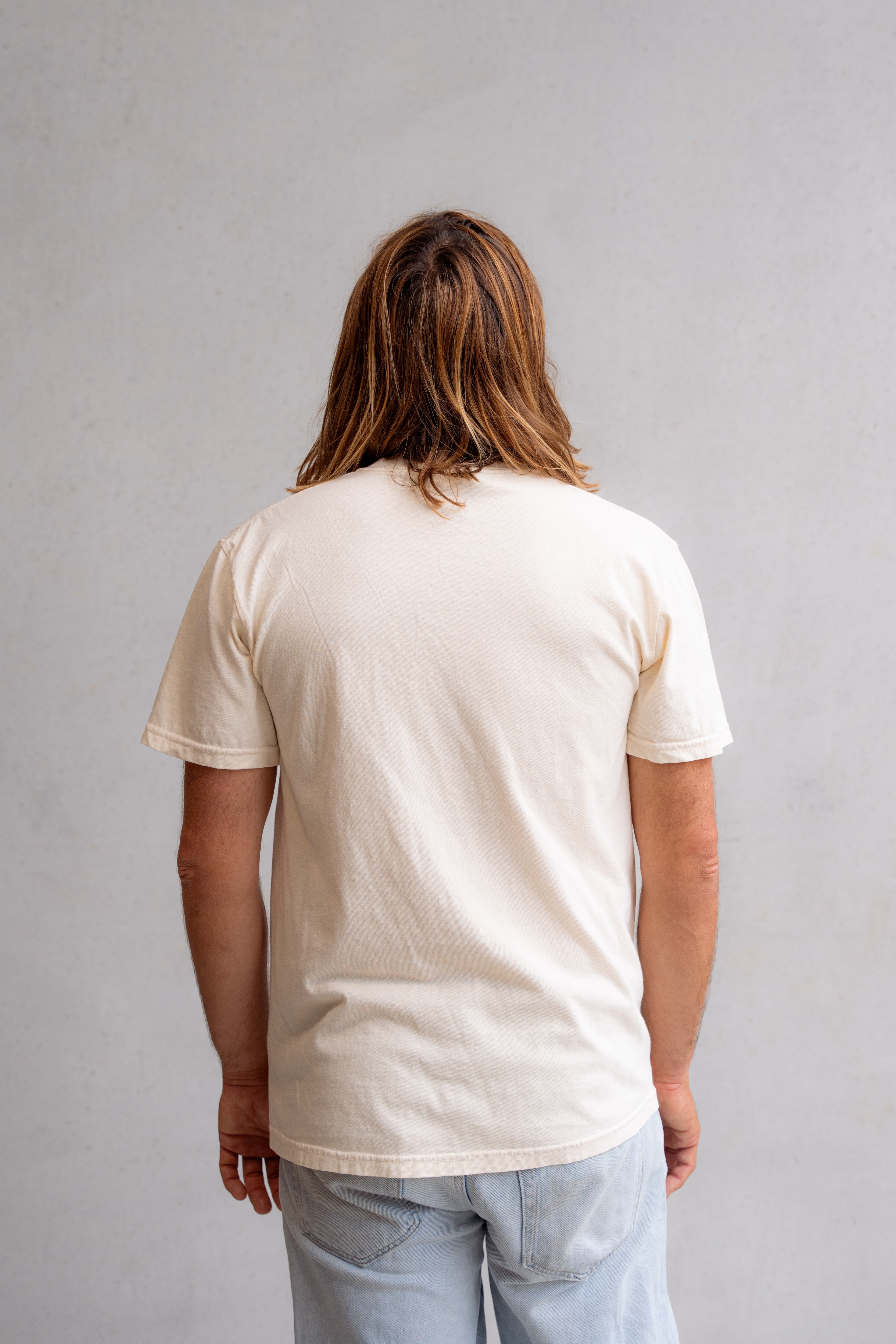 Mounties Tee - Natural - Mount Longboards
