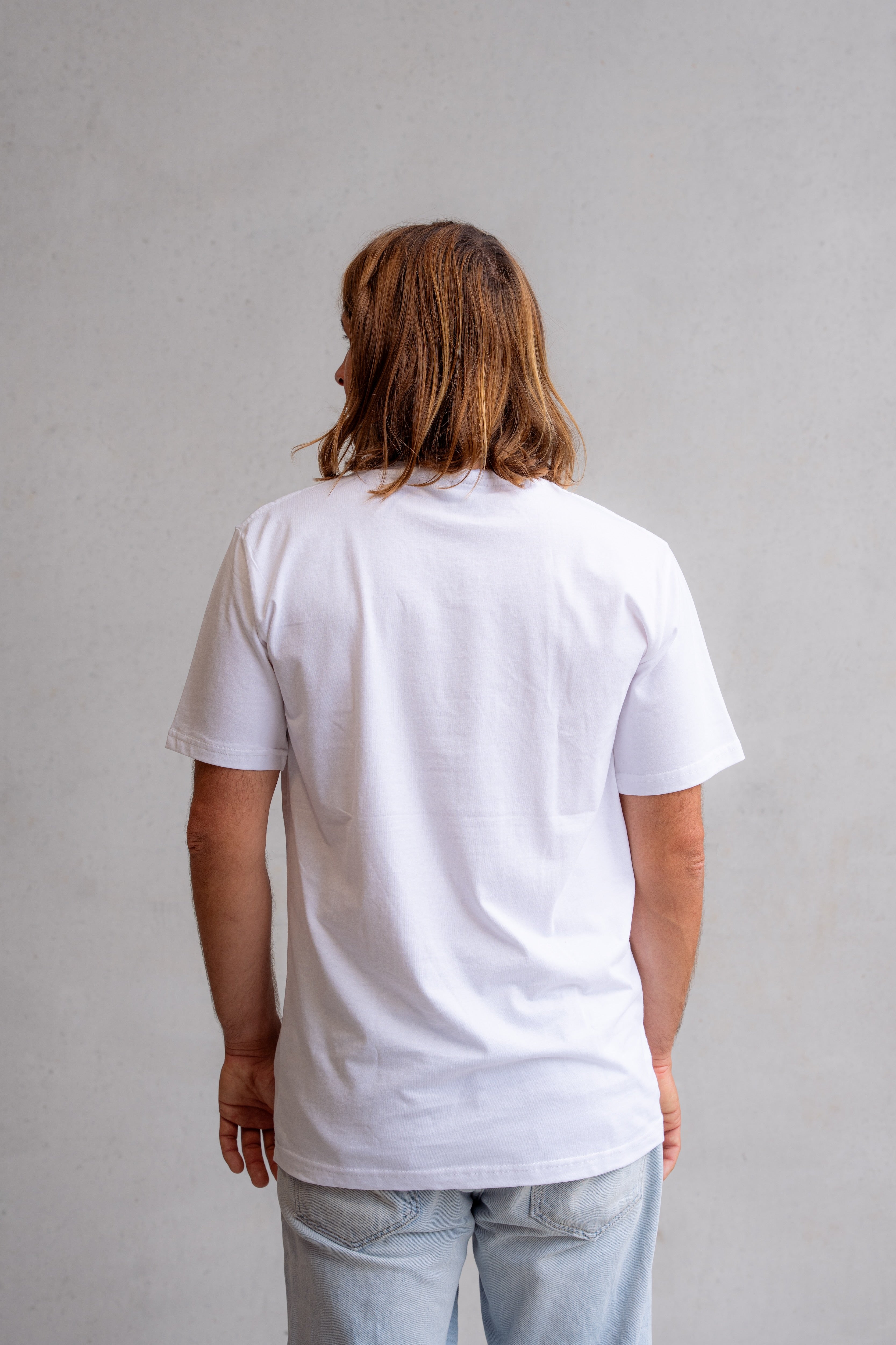 Mounties Tee - White - Mount Longboards