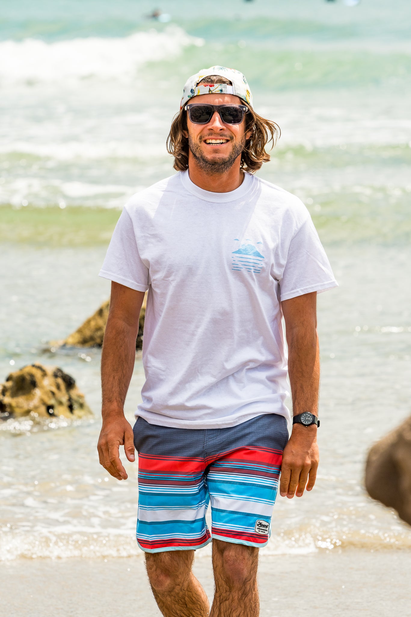 Mt Maunganui Surf Poster - Mount Longboards