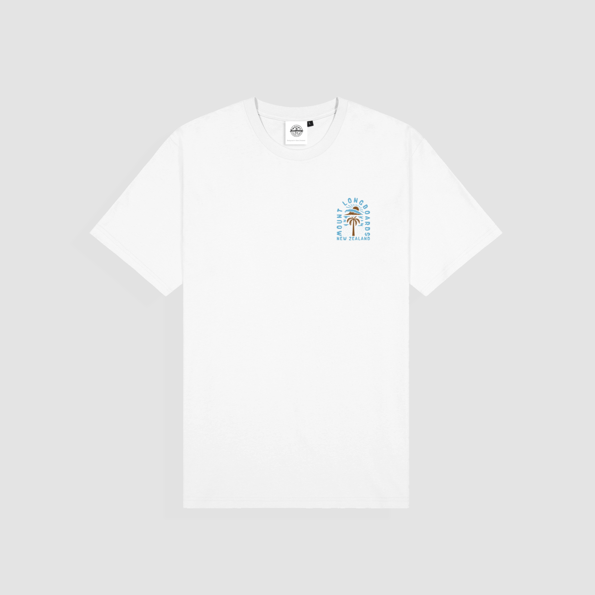 North Island Surf - White - Mount Longboards