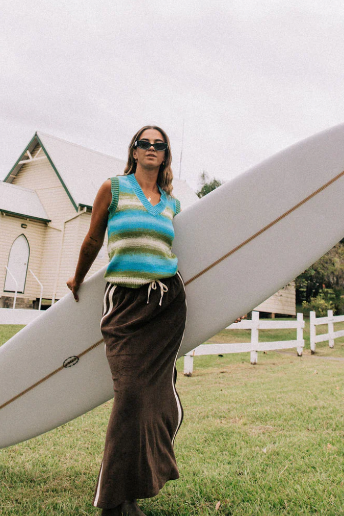 Ocean Knit Vest - Mount Longboards