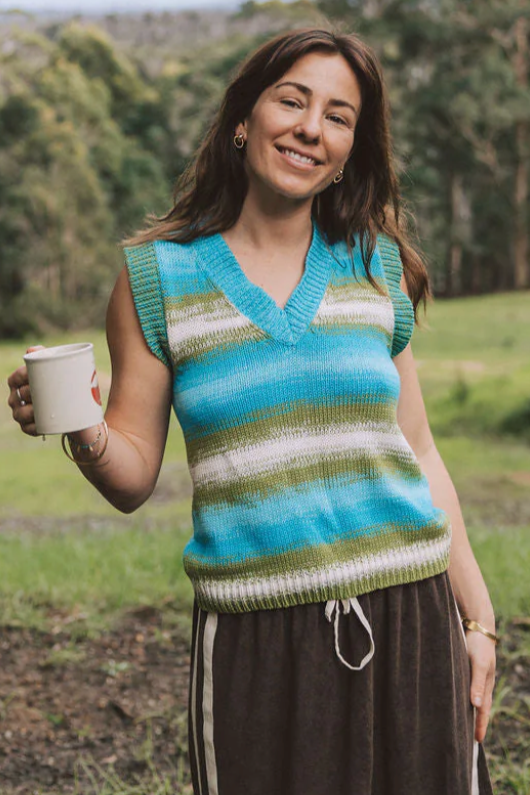 Ocean Knit Vest - Mount Longboards