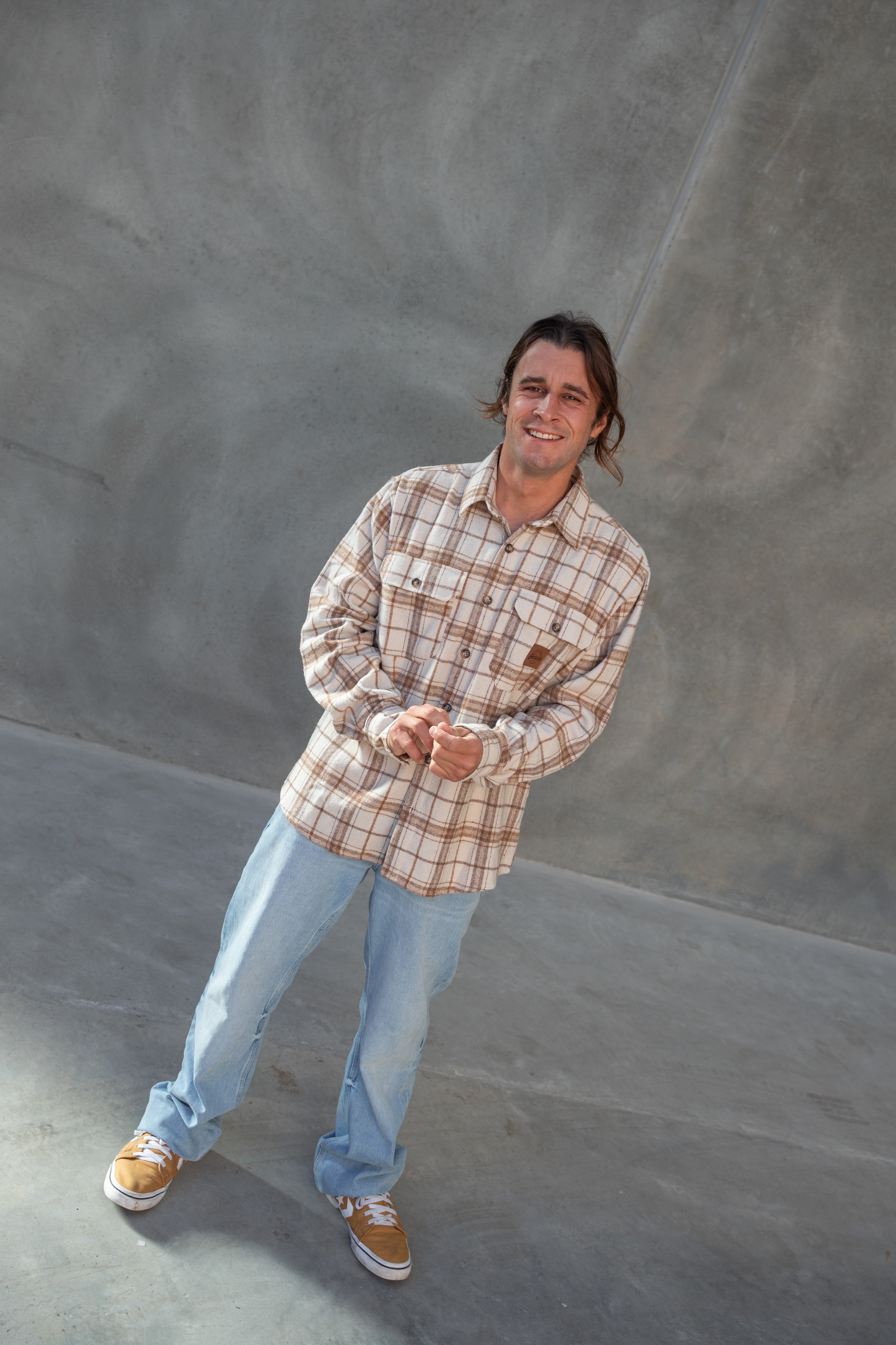 Plaid Flannel Shirt - Mount Longboards