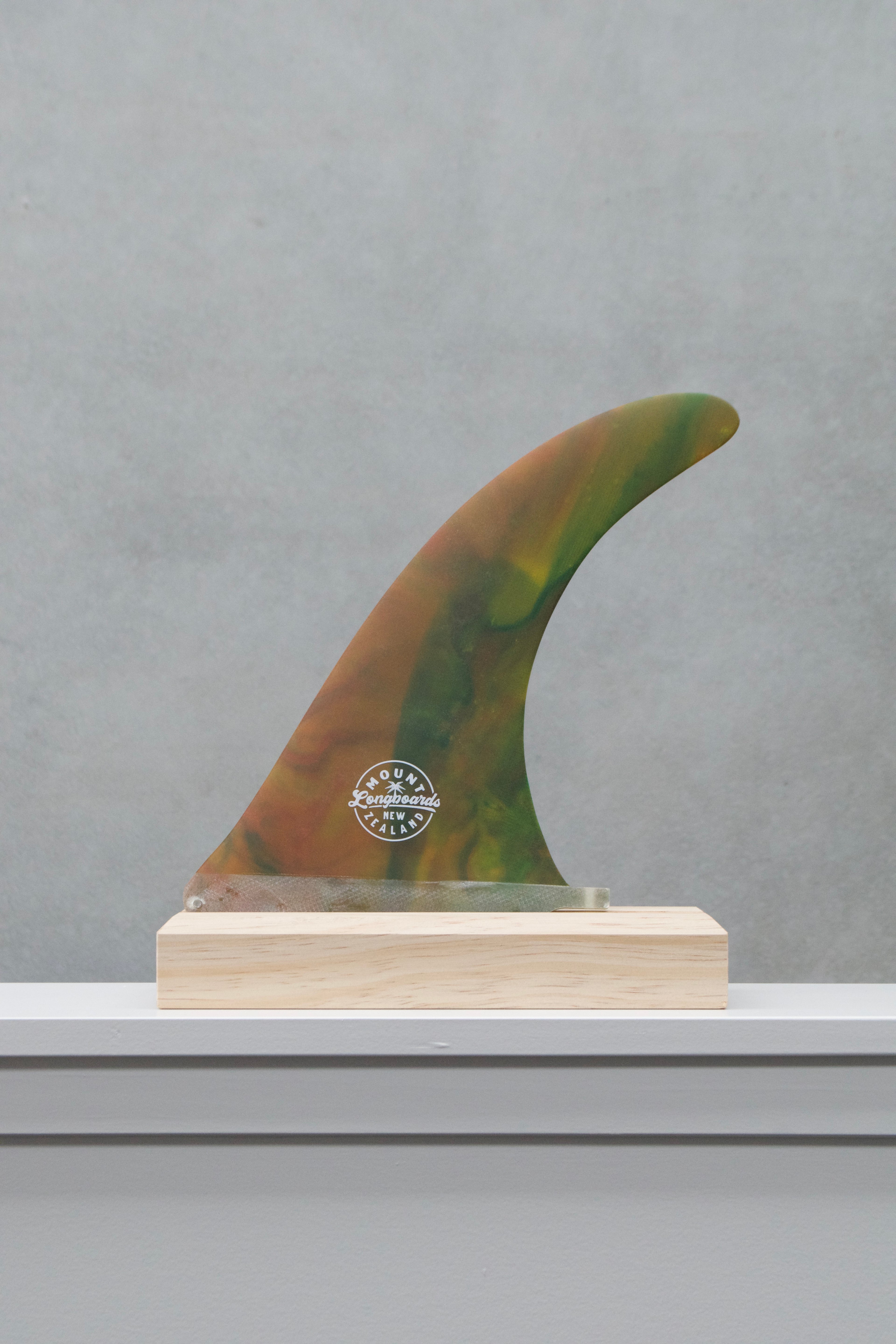 Retro Marbled - Longboard Fin - Mount Longboards