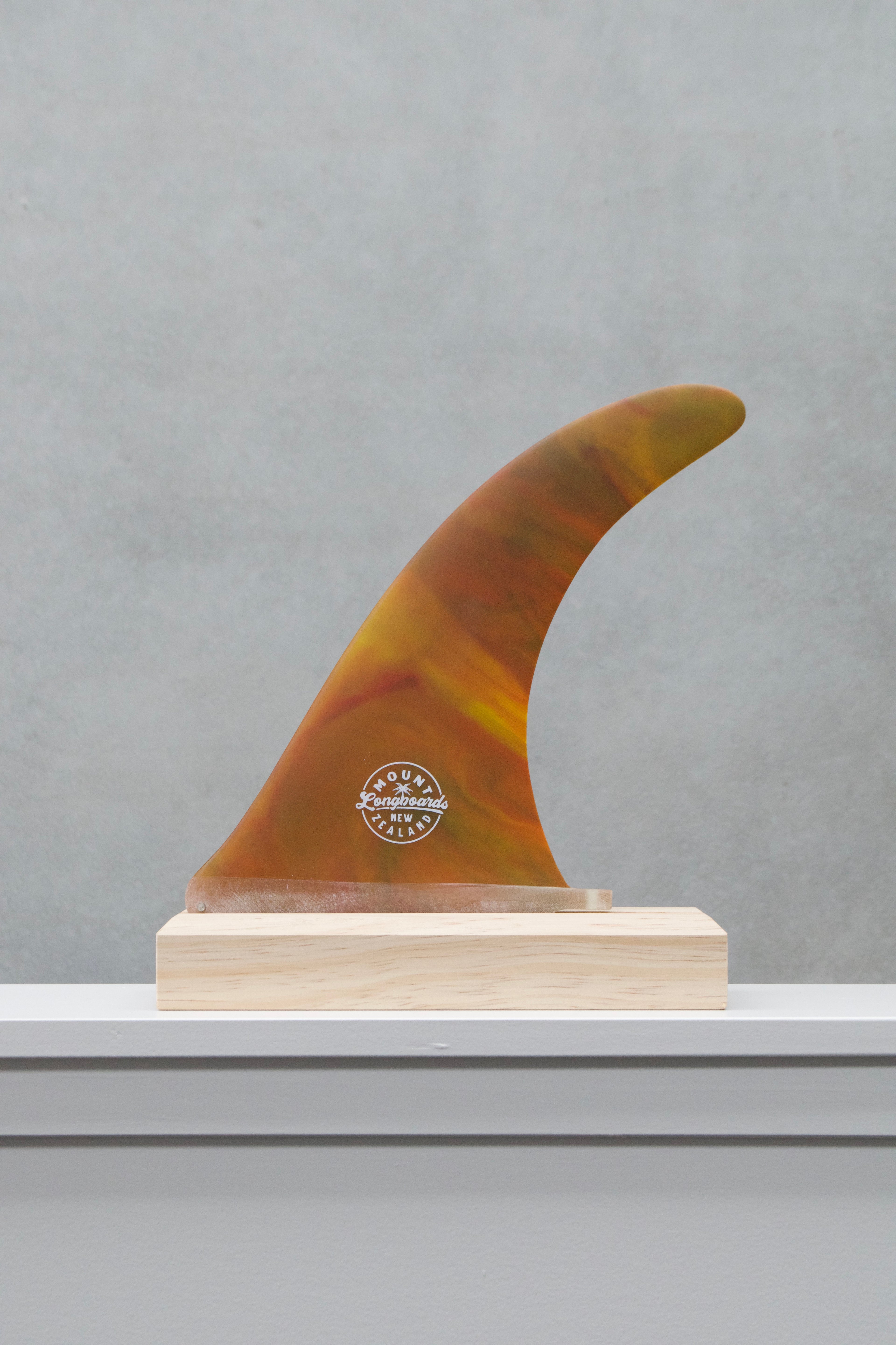 Retro Marbled - Longboard Fin - Mount Longboards