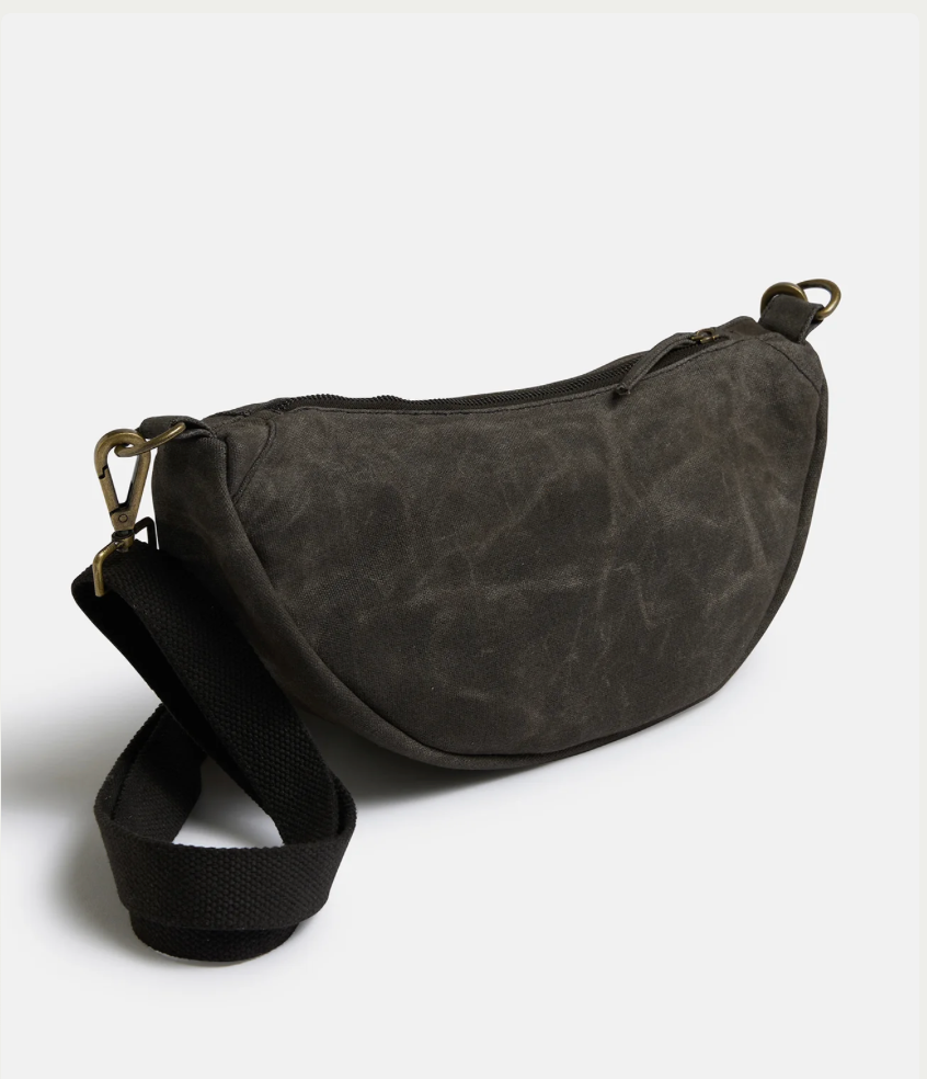 Slow Road Shoulder Bag | Black - Mount Longboards