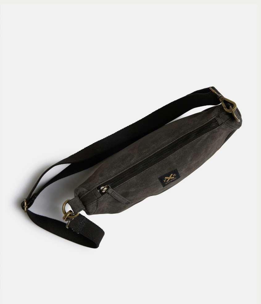Slow Road Shoulder Bag | Black - Mount Longboards