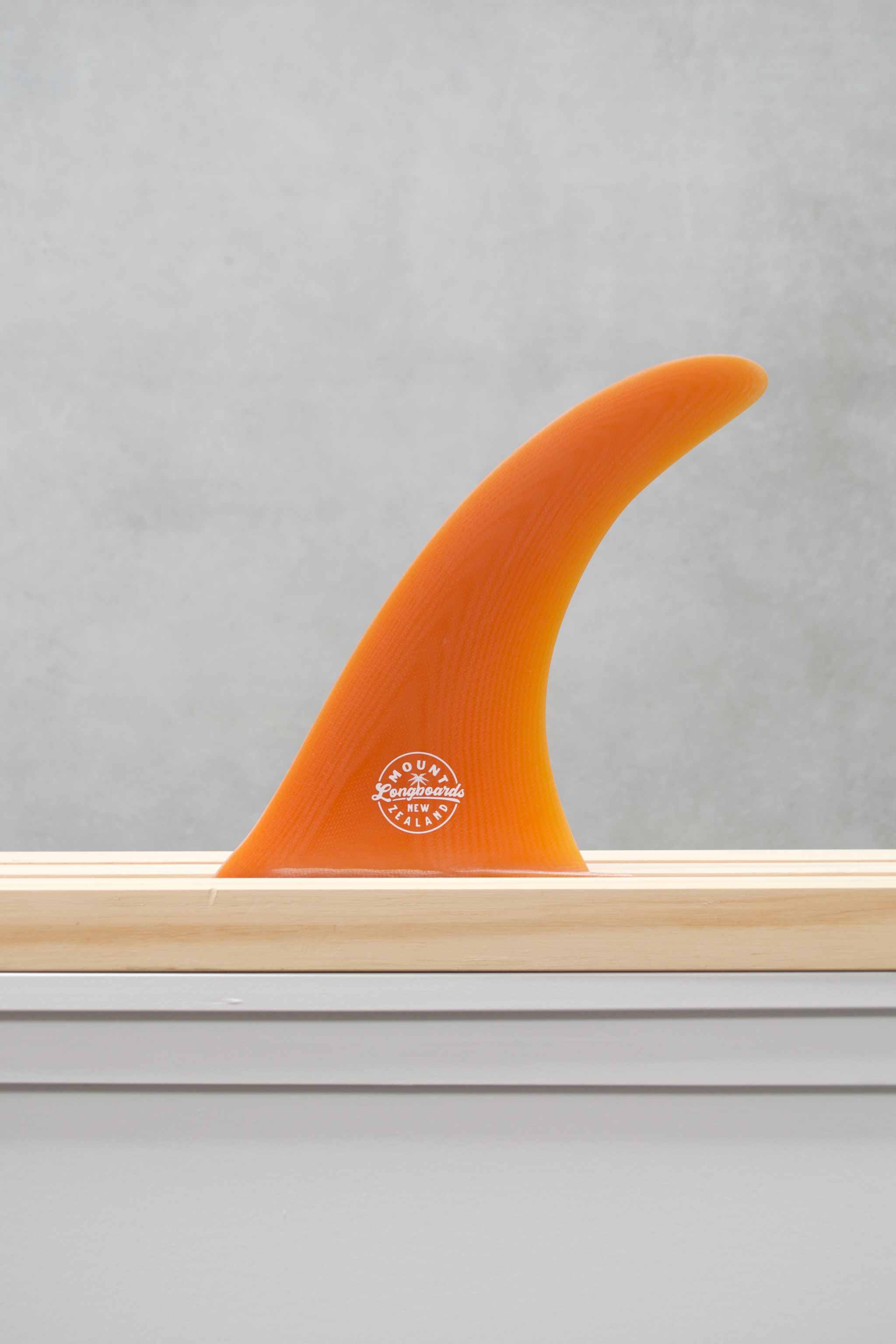 Sunburnt Orange - Longboard Fin - Mount Longboards