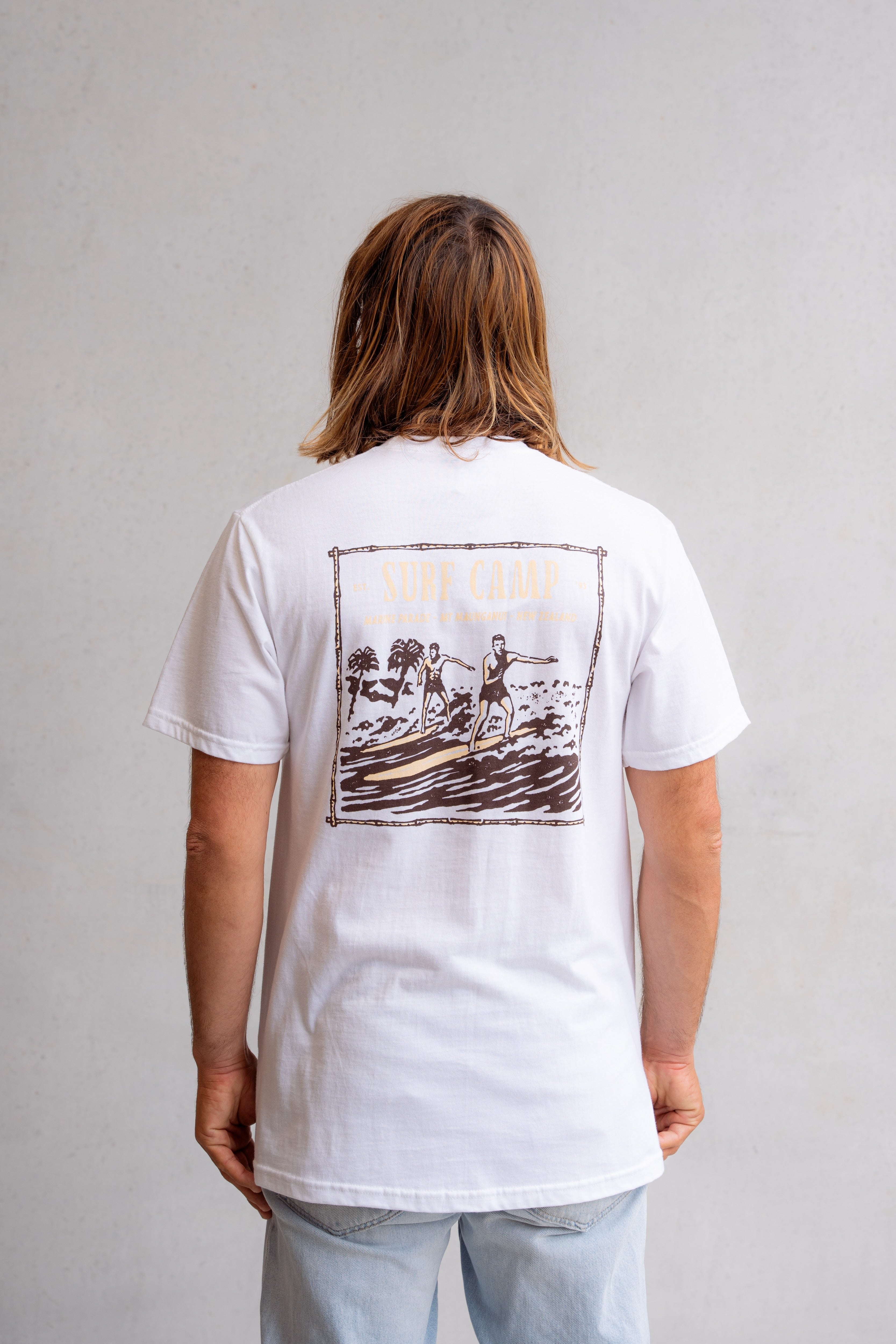 Surf Camp - White - Mount Longboards