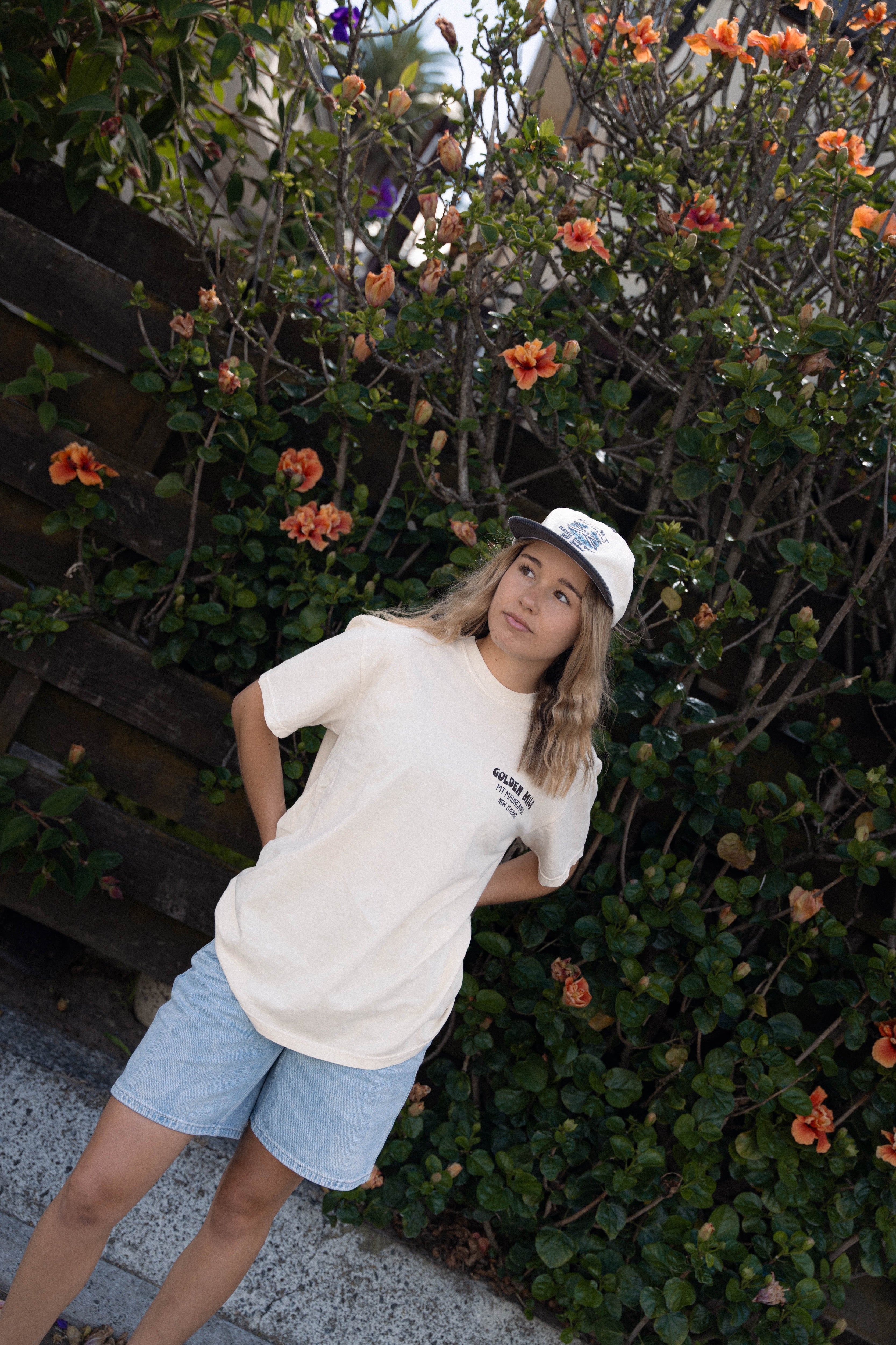 The Golden Mile - Mt Maunganui Tee - Mount Longboards