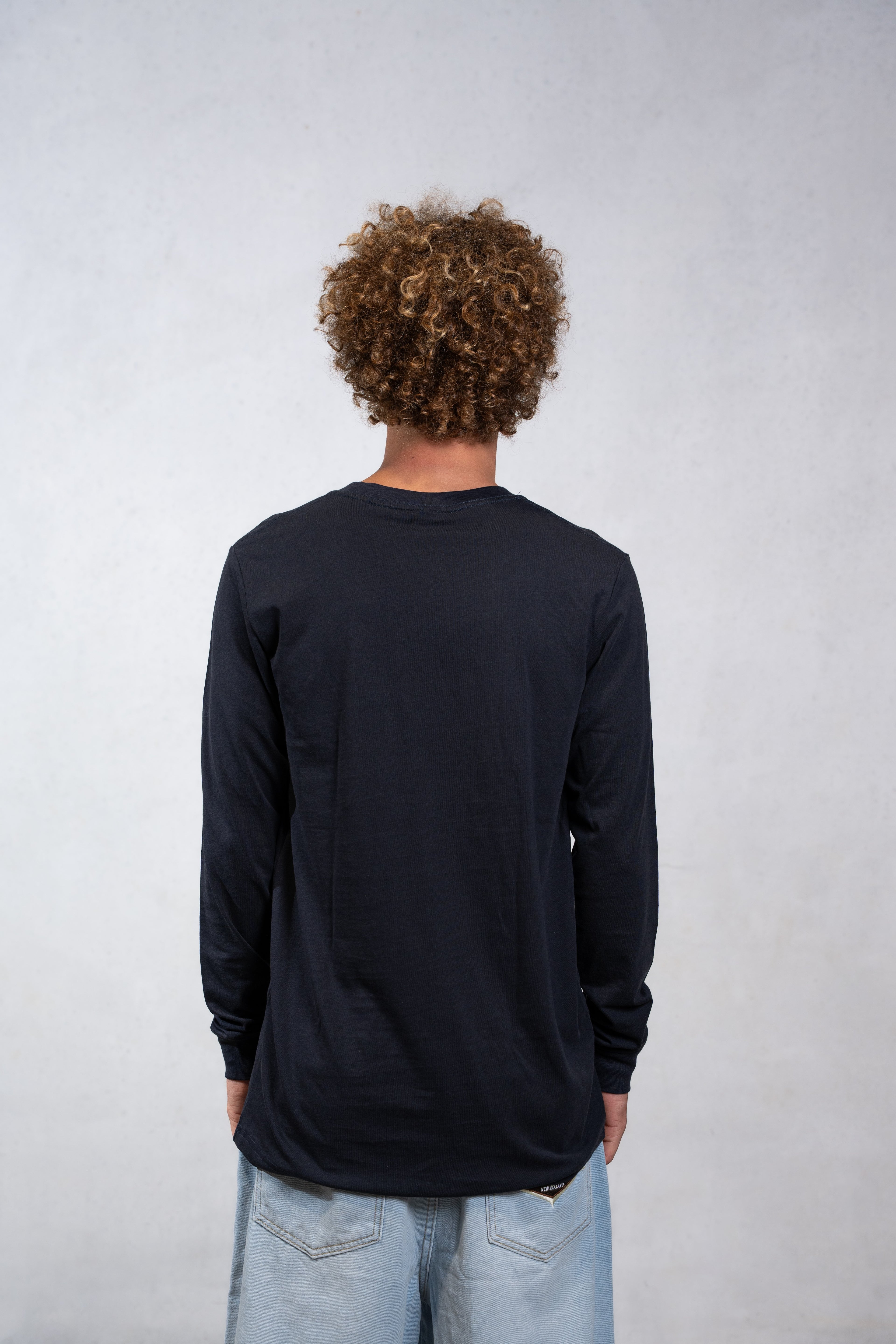 Vintage 80s Diamond - Navy L/S - Mount Longboards