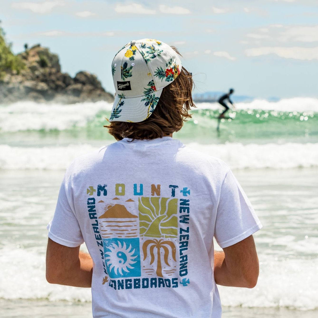 Mt Maunganui Surf Poster - Mount Longboards