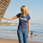California Tee - Navy - Mount Longboards