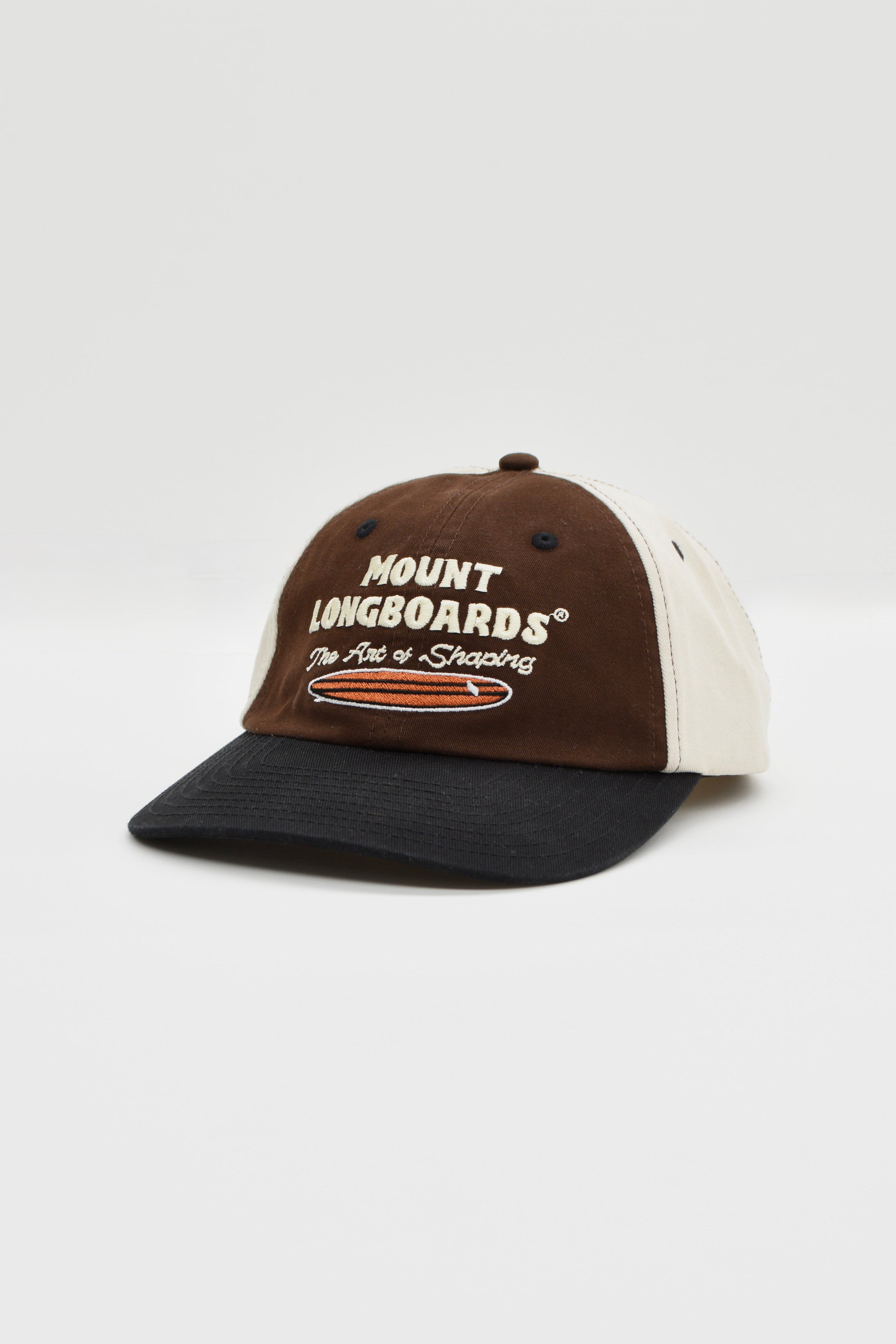 Shapers 6 Panel Cap - Mount Longboards