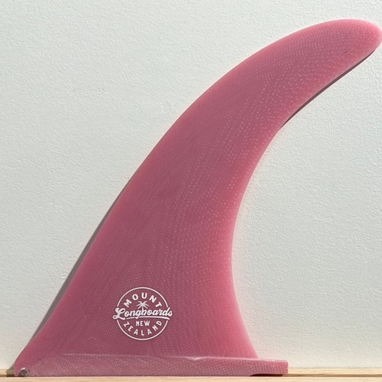 Pastel Pink Fin - 10” - Mount Longboards
