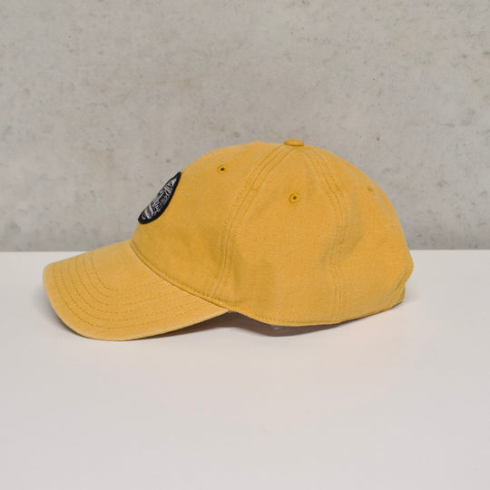 Retro Badge Cap - Mustard Canvas