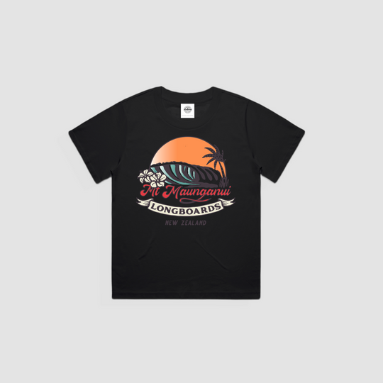 Boyfriend Surf Tee - Black