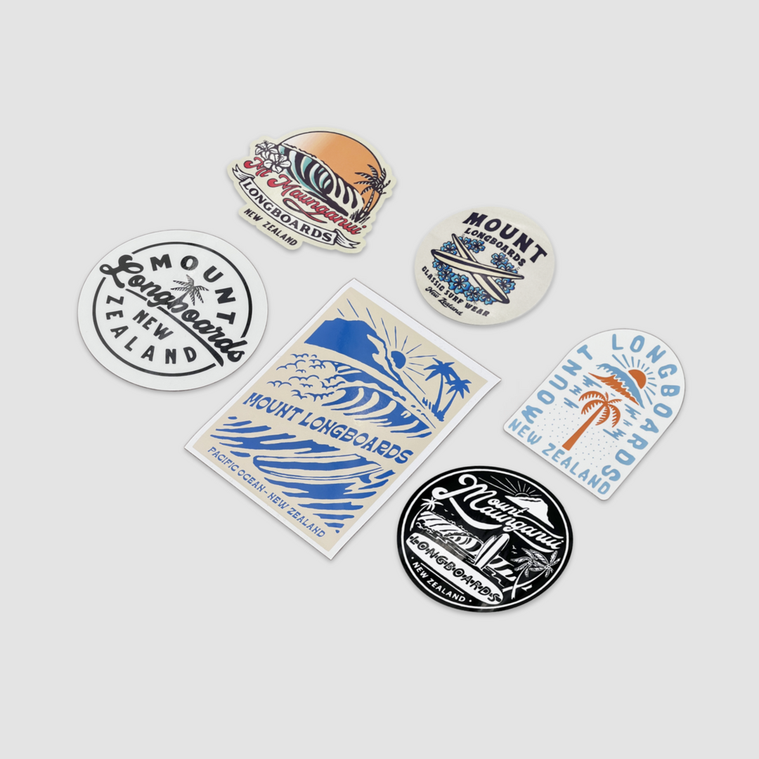 Sticker Pack - Mount Longboards