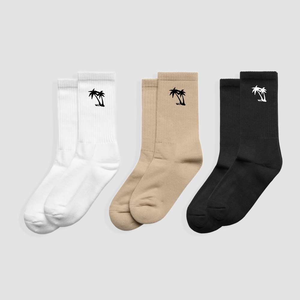 Basic Palm Sock - Black